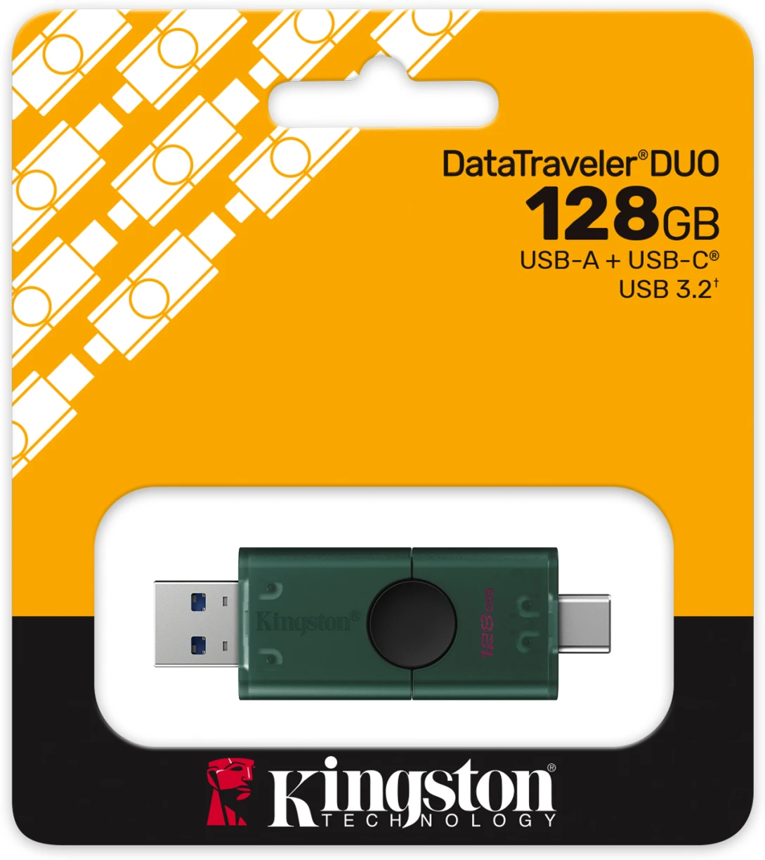 Imagen 5 de Pendrive Kingston DataTraveler Duo G2 Capacidad 128GB  USB-A y USB-C dual