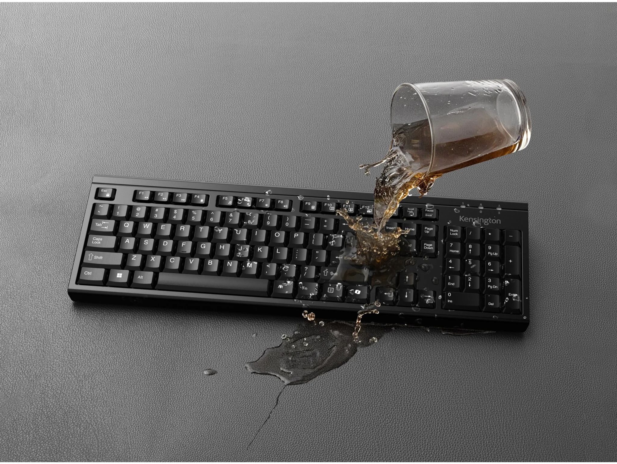 Imagen 9 de Kit Teclado Mouse Inalámbrico Kensington K75560ES Recargable Español RF Bt Negro