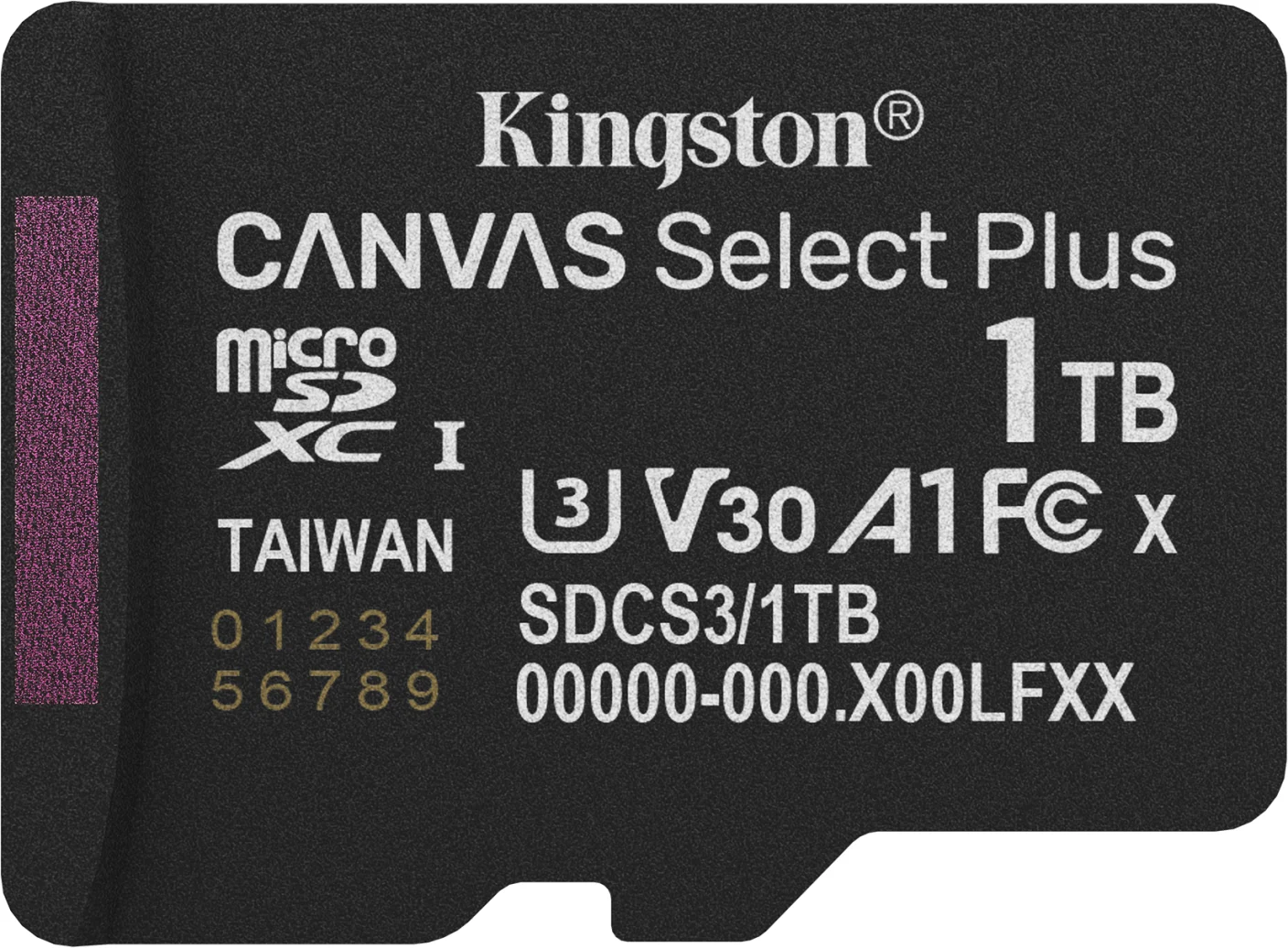 Imagen 2 de Memoria microSDXC 1TB Kingston Canvas Select Plus Clase 10 UHS-I Lec150MB/s