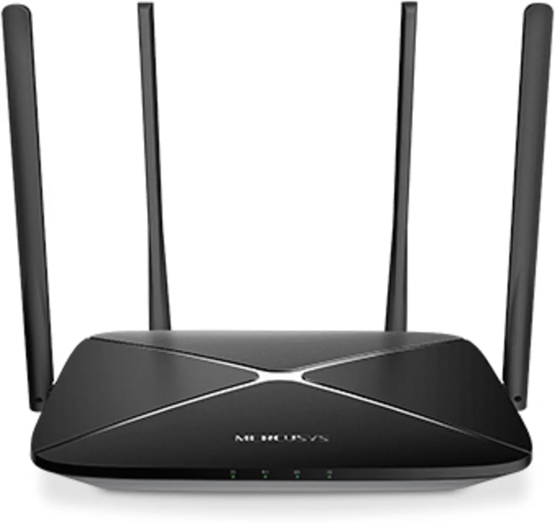 Imagen 0 de Router Mercusys AC12G, AC1200 de Doble Banda, 4 Antenas, 867 Mbps, Firewall