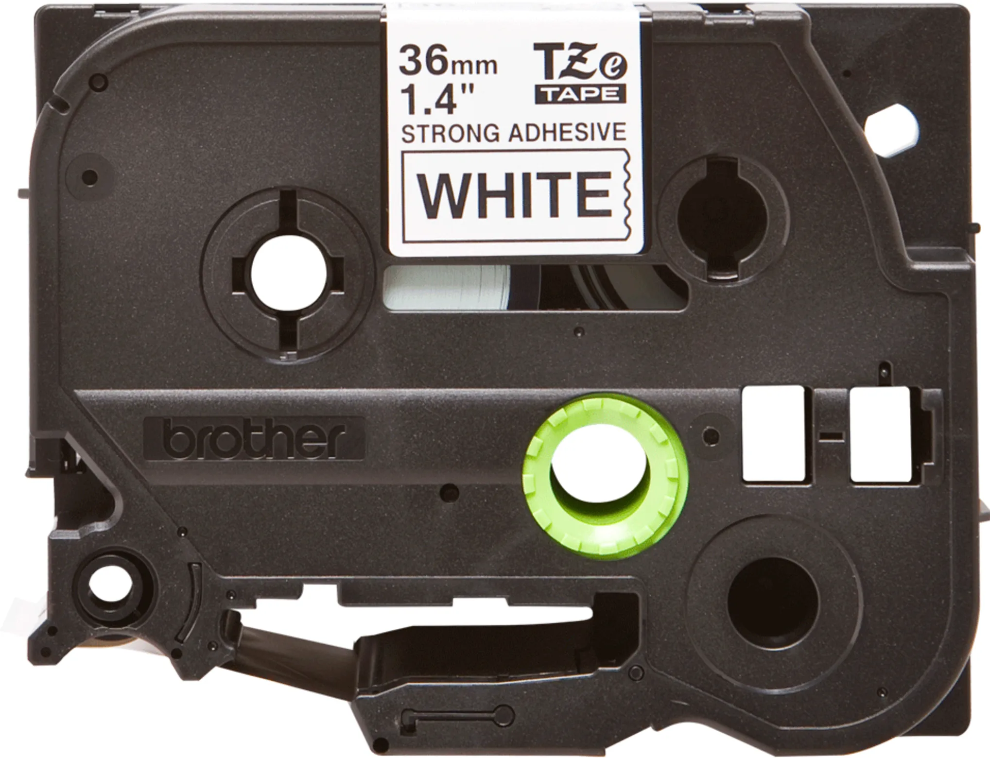Imagen 1 de Cinta Rotuladora Brother TZE-S261 36mm Black on white tape