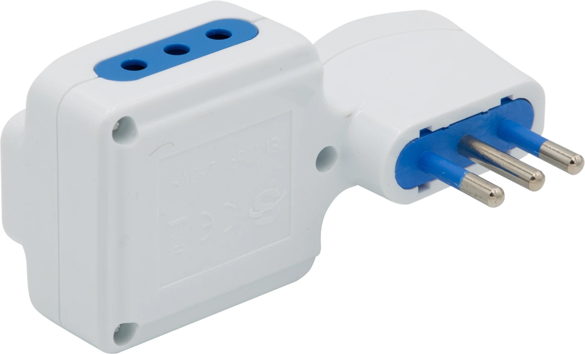 Imagen 1 de ENCHUFE TRIPLE C/SWITHCH 2P + T 10A 250V BLANCO