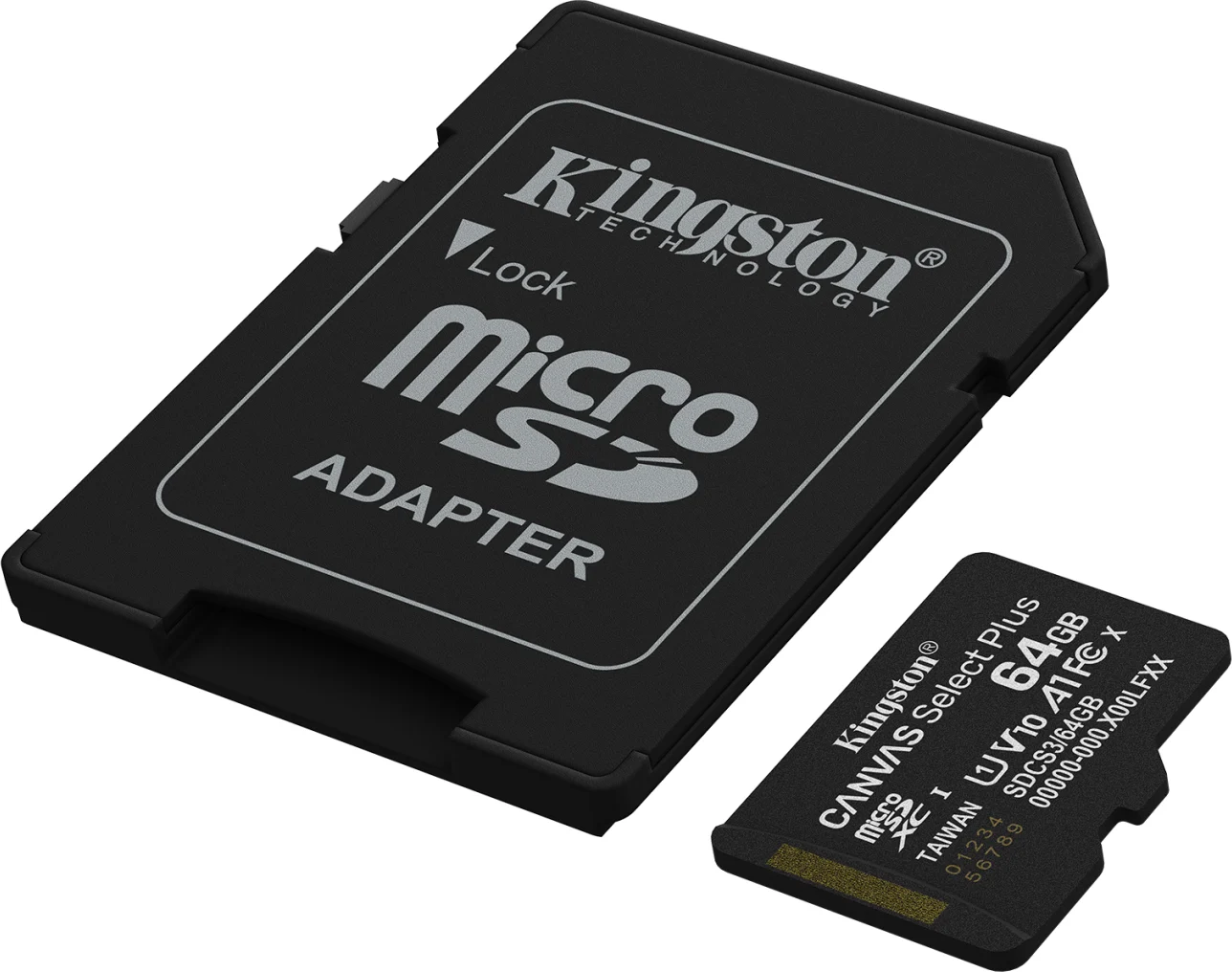 Imagen 1 de Memoria microSDHC 64GB Kingston Canvas Select Plus