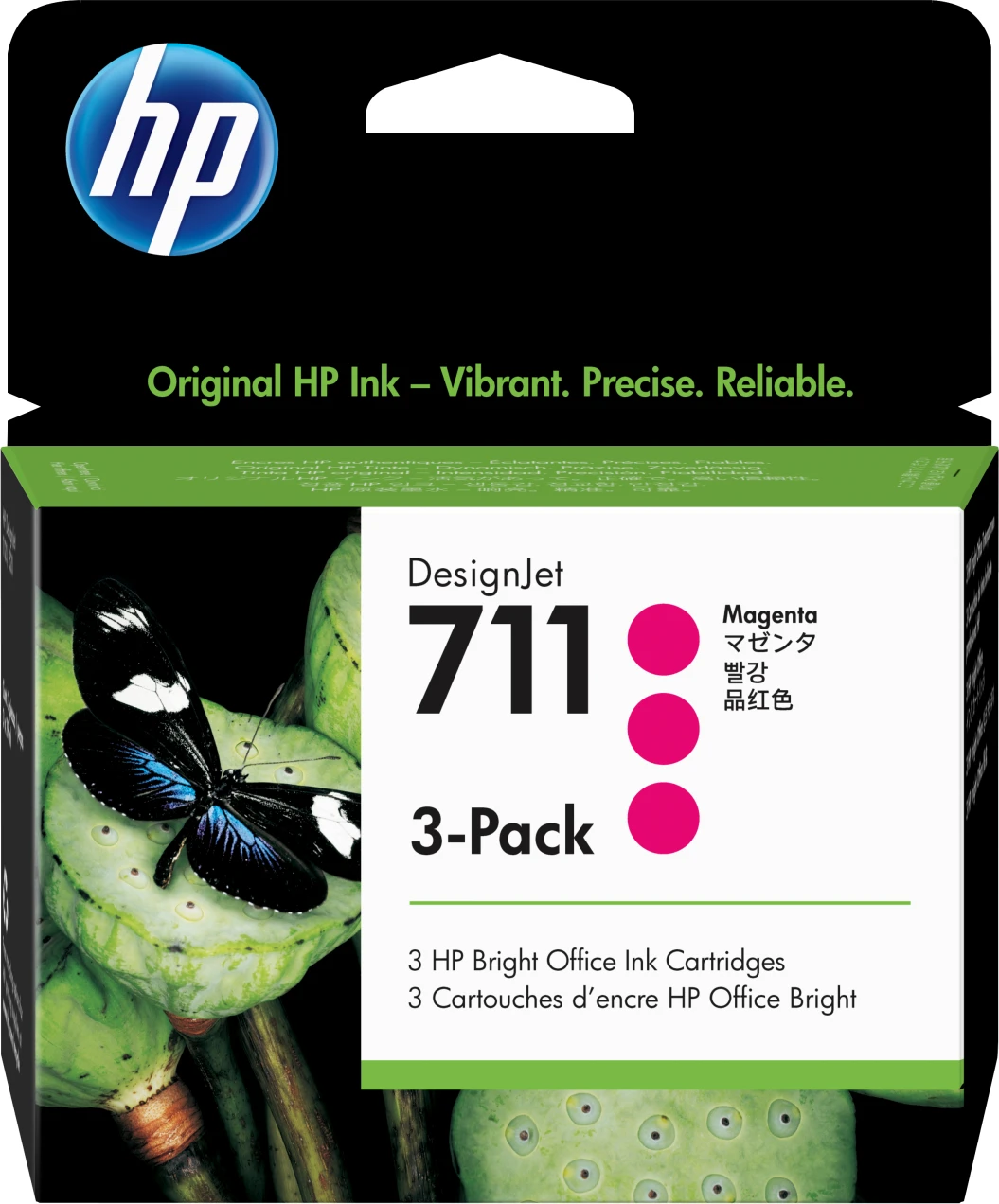 Imagen 0 de HP 711 29ML X 3PACK MAG INK CARTRIDGE