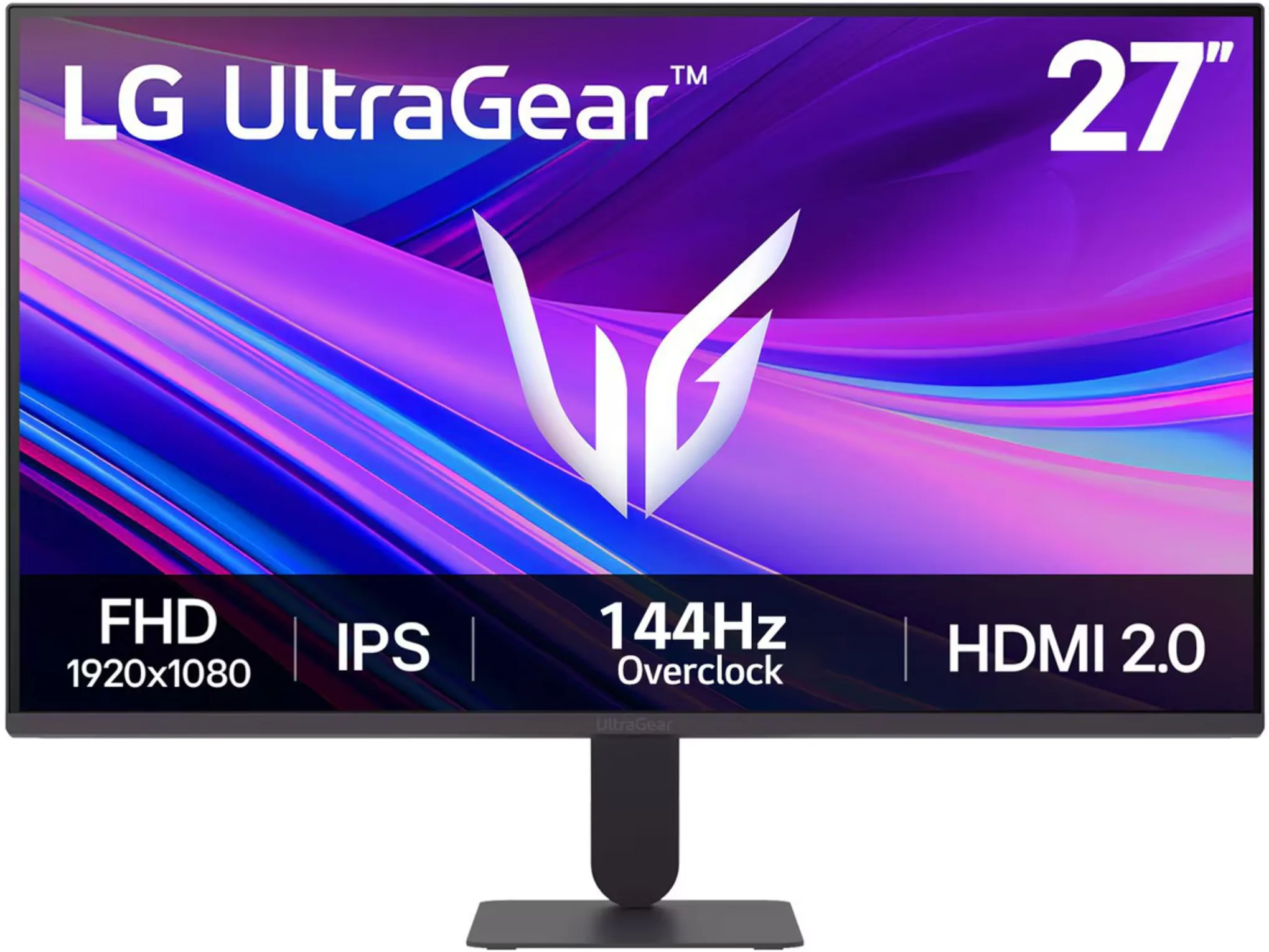 Imagen 1 de Monitor Gamer LG UltraGear 27G411A-B 27" FHD IPS 144Hz HDMI DP 5ms GTG FreeSync