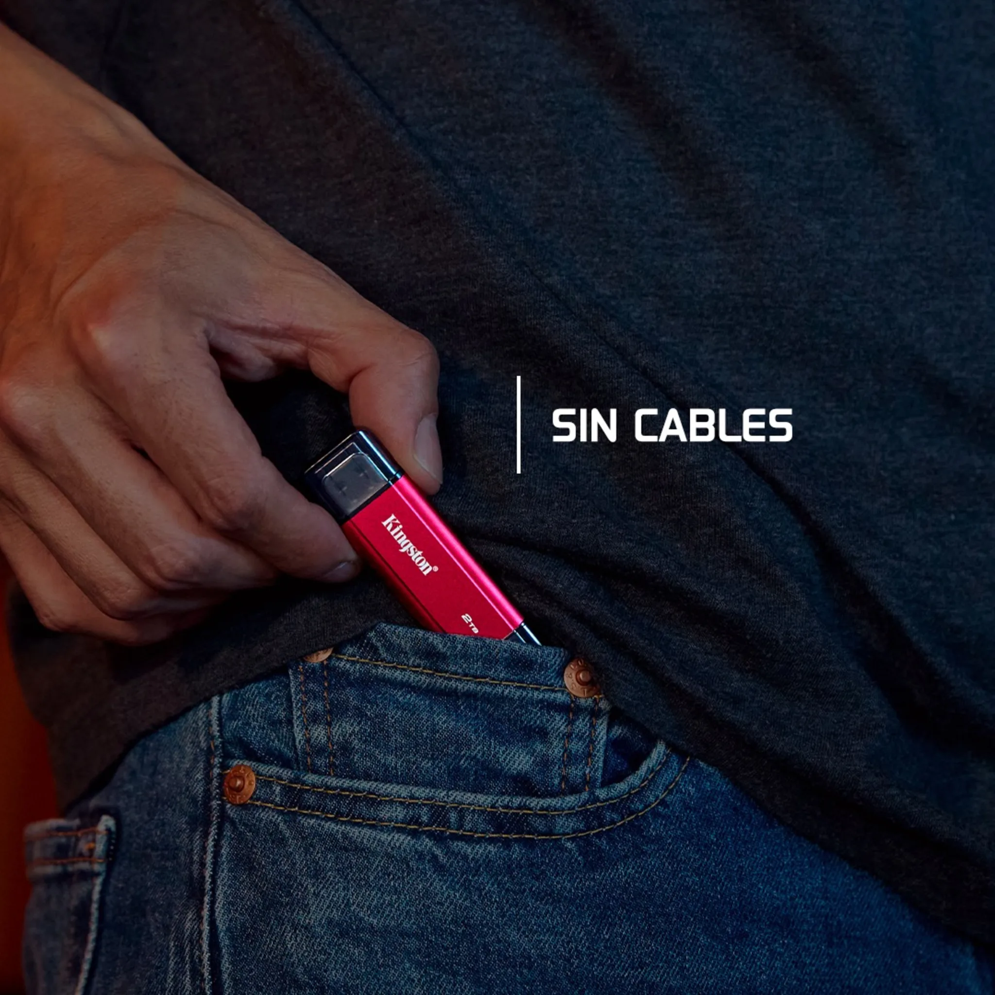 Imagen 7 de Unidad SSD Externo Kingston 1TB Dual USB-C/A Lec1050MB/s Esc950MB/s