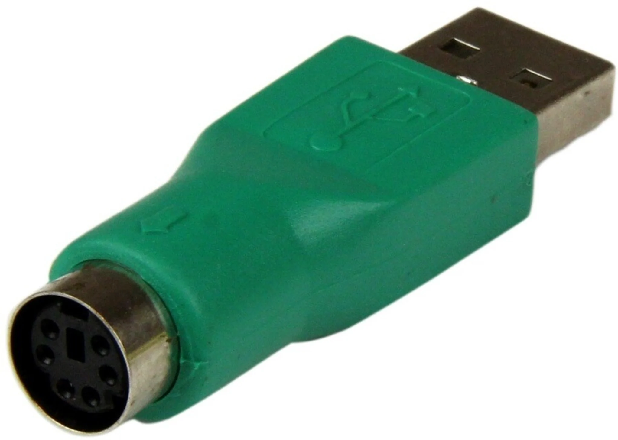Imagen 2 de Adaptador Teclado o Mouse Conector PS/2 MiniDIN Hembra a USB Macho - StarTech