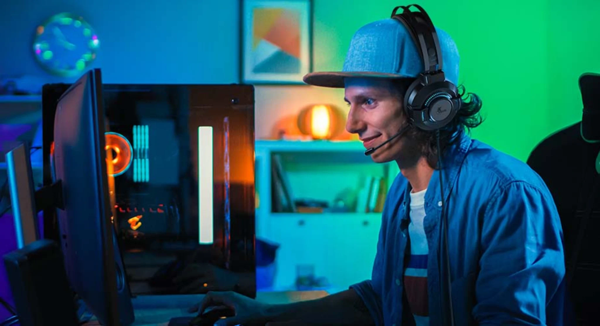 Imagen 3 de Audífonos Gamer Alámbricos Xtech XTH-565, LED c/Mic PC/Consolas Jack/USB Negro