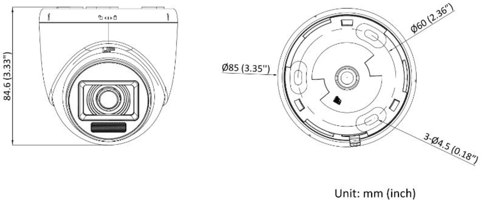 Imagen 3 de Cámara Bullet Hivision 2MP 1080p IP67 IR20 Dual Ligth LF 2.8m