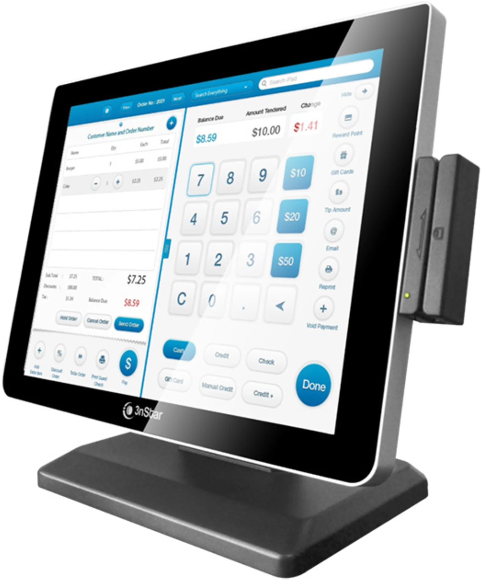 Imagen 0 de Monitor Touch 3NStar 15" Resolución 1024*768 Capacitivo 10 toques Bezel Free