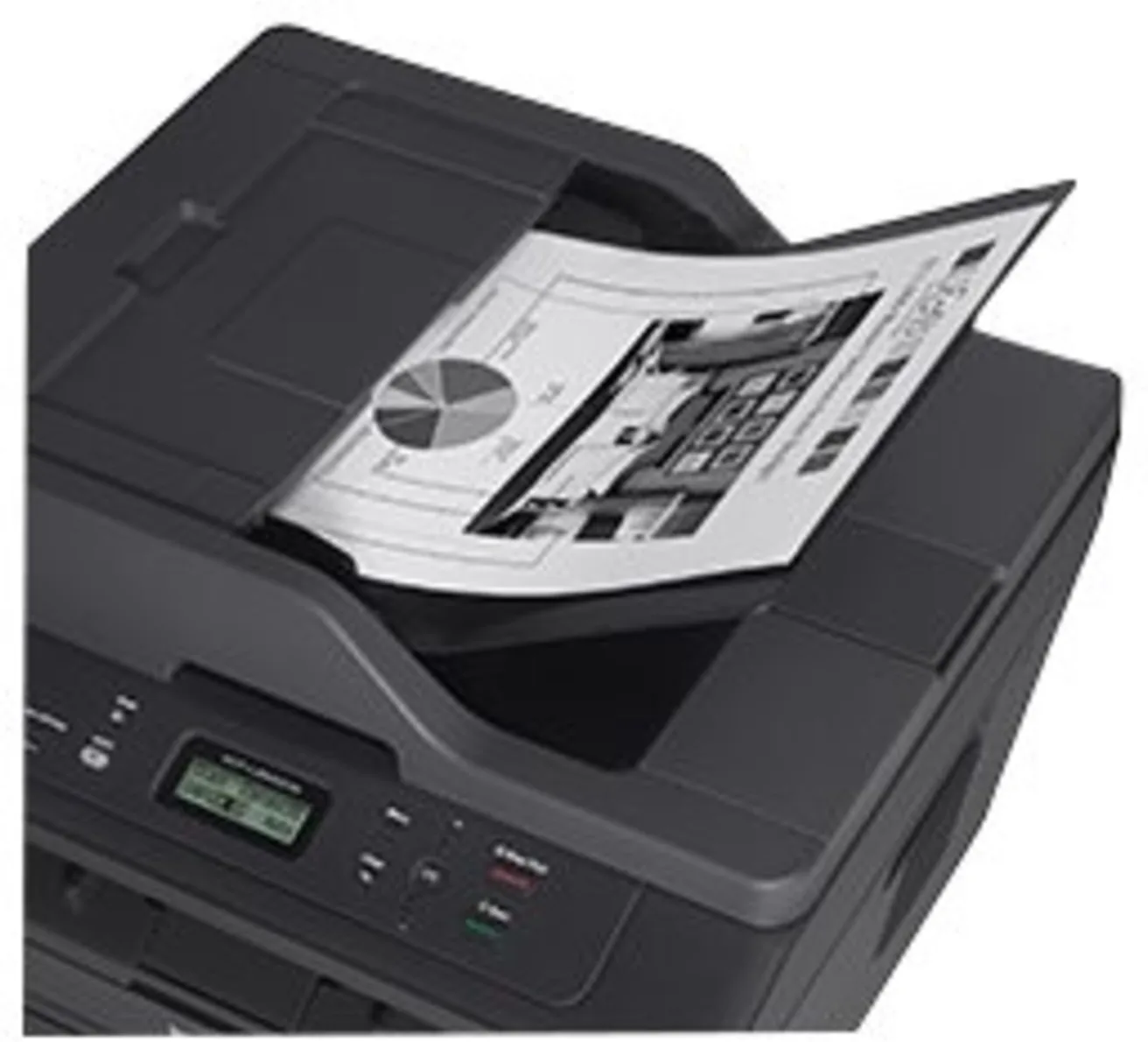 Imagen 4 de Impresora Multifunción Brother DCP-L2540DW Laser Monocromo Duplex WiFi LAN USB