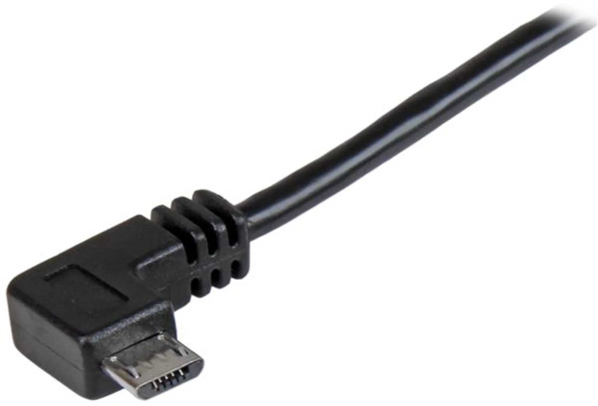 Imagen 1 de Cable de 1m Micro USB Acodado a Derecha