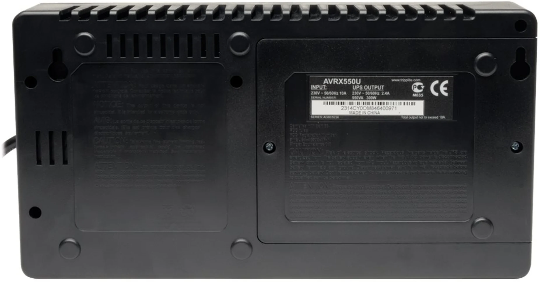 Imagen 3 de UPS TrippLite AVRX550U 550VA 220V 300W Interactiva  USB 6 Salidas C13