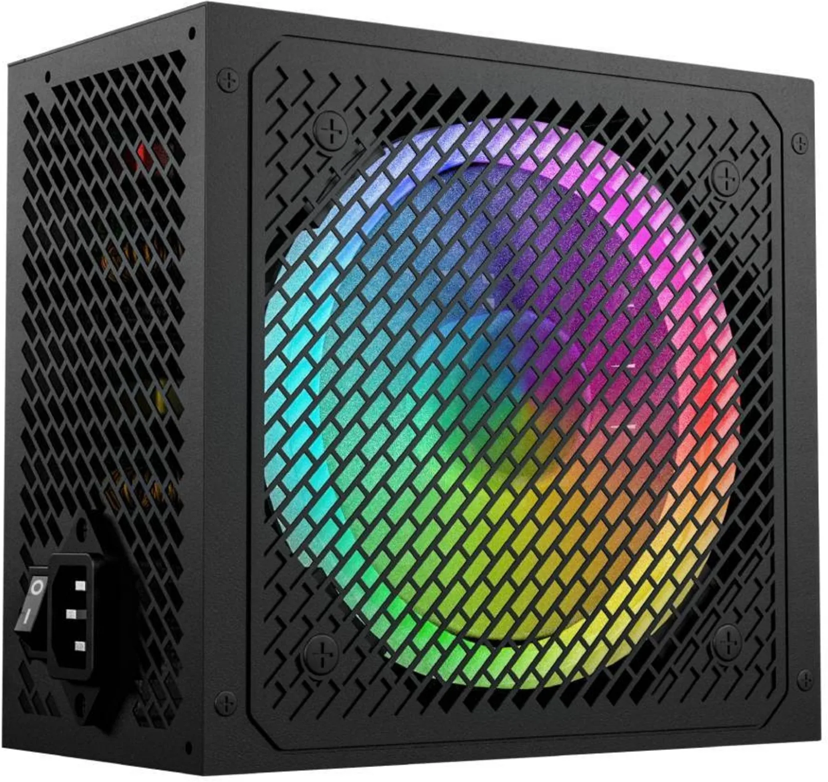 Imagen 2 de FUENTE PODER 750W/80 PLUS GOLD CERTIFICADA ES-RGB750WG ESGAMING
