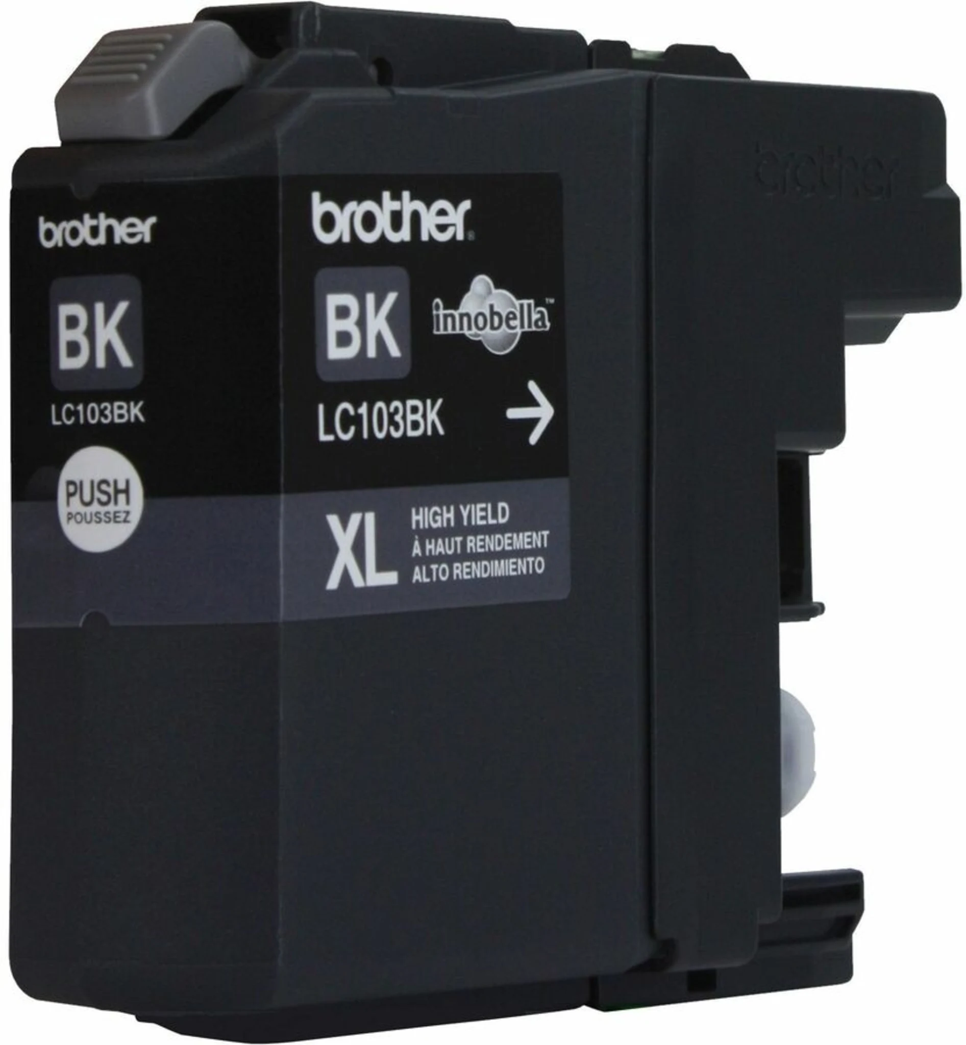 Imagen 1 de Cartridge Brother LC103BK Negro para DCP J152/MFC J245/J285/J450/J4510, 600Pág