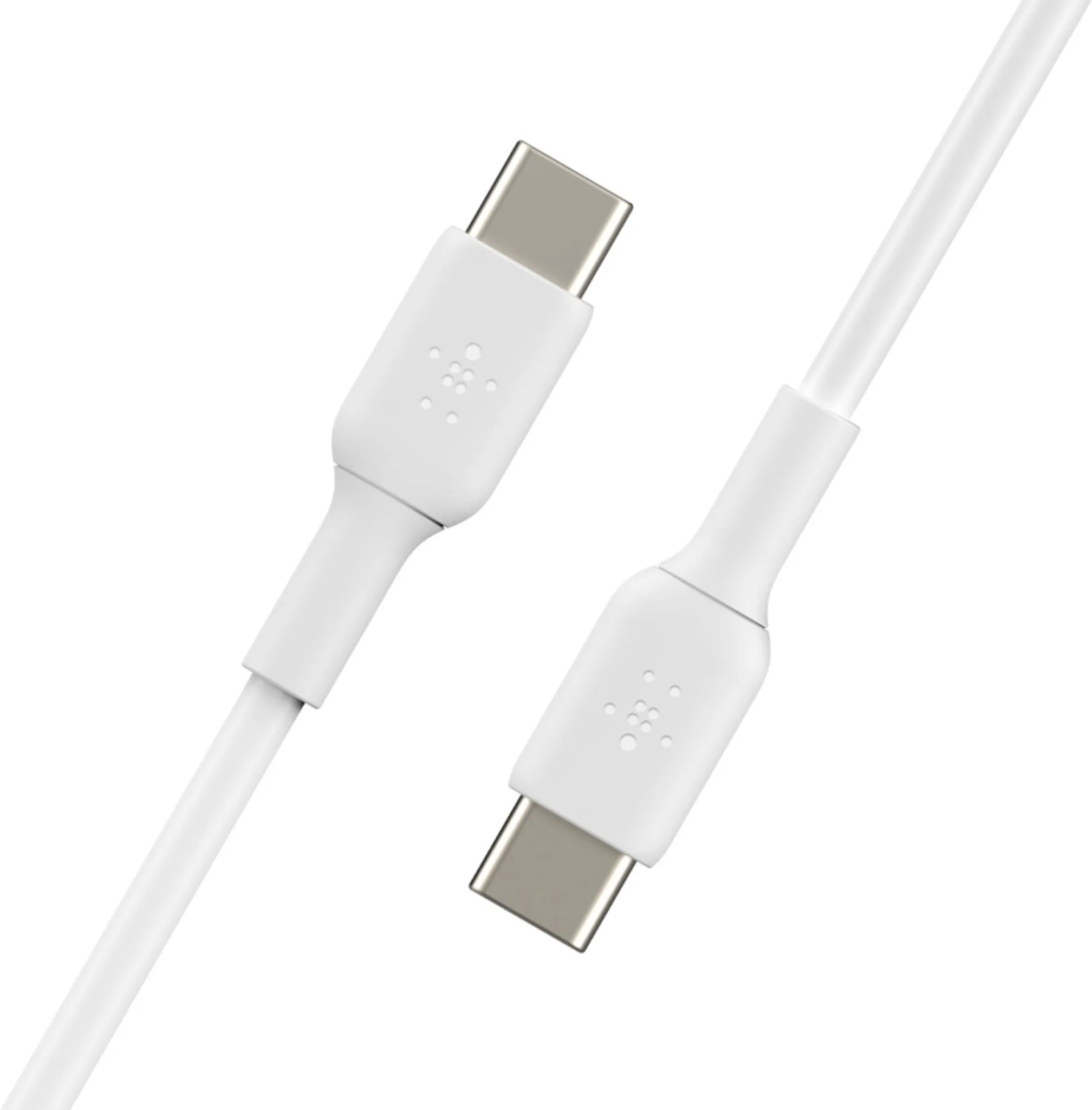 Imagen 1 de Cable USB-C Belkin Conector USB-C Macho a USB-C Macho Longitud 1 metros Blanco
