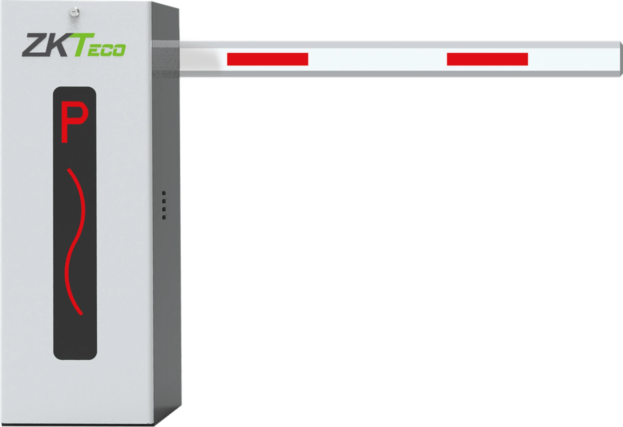 Imagen 1 de Barrera vehicular der. ZKTeco CMP200-4,5-D con pluma telescopica de 4.5mts