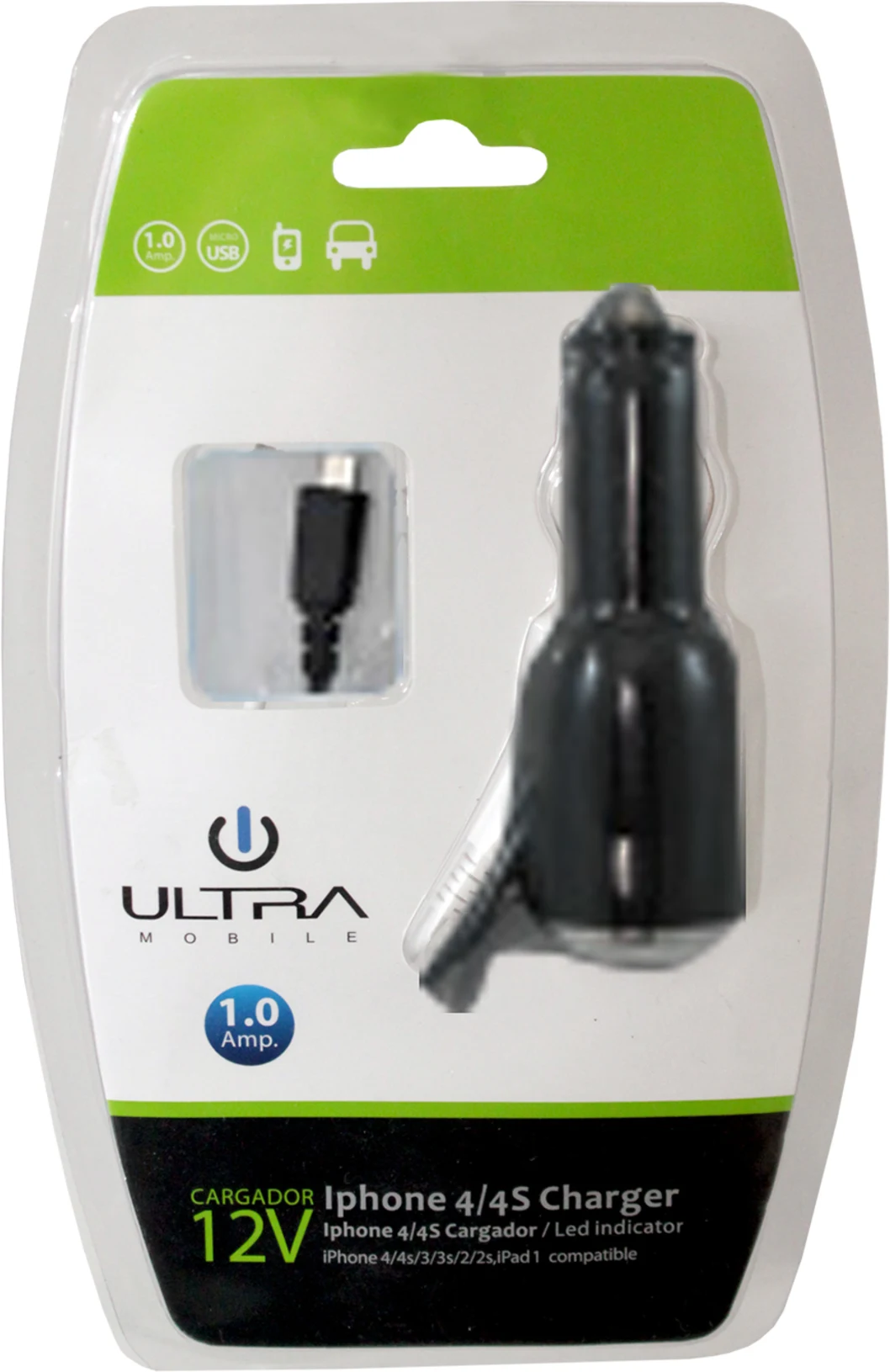 Imagen 0 de CARGADOR DIRECTO 12V. SAMSUNG LUZ AZUL