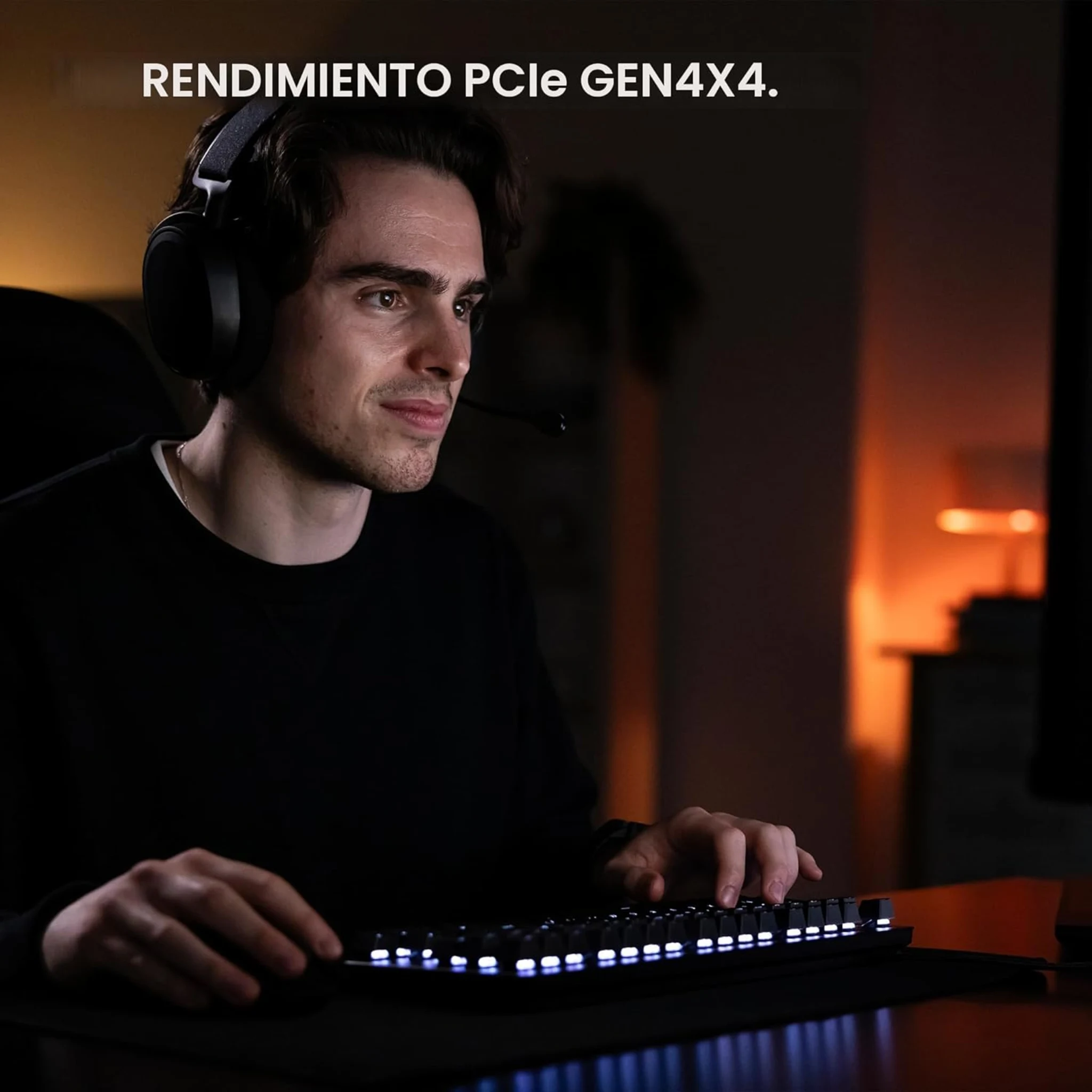 Imagen 1 de Unidad SSD Western Digital Black SN7100 2TB M.2 22*80 PCIe4 Le7250MBs Es6900MBs