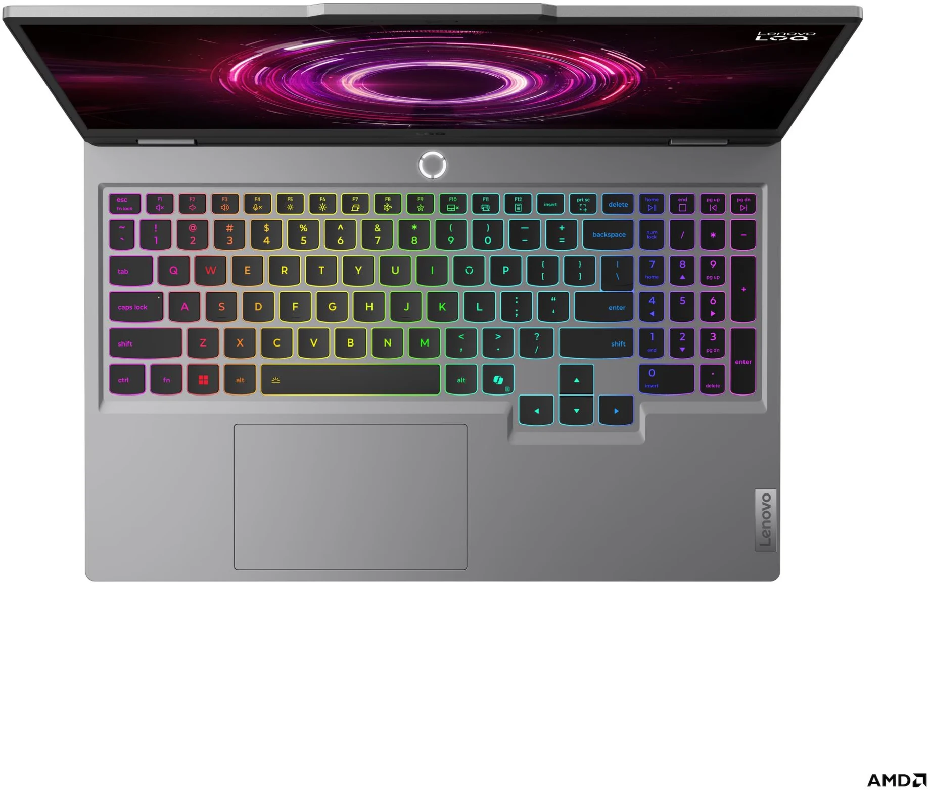 Imagen 6 de Notebook Lenovo LOQ 15AHP10 Ryzen 7 250 16GB 512GB 15.6" RTX5060 8GB W11H