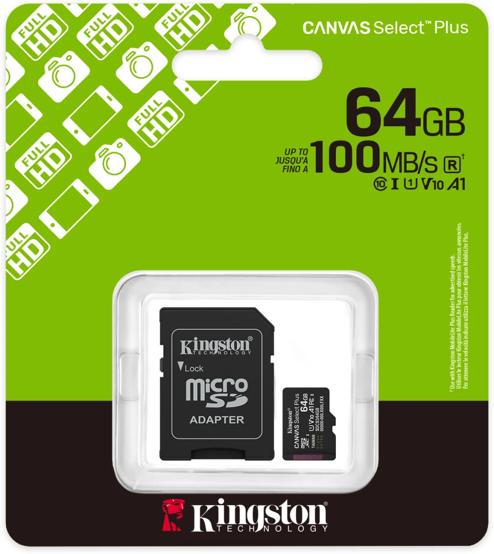 Imagen 4 de Memoria microSDHC 64GB Kingston Canvas Select Plus