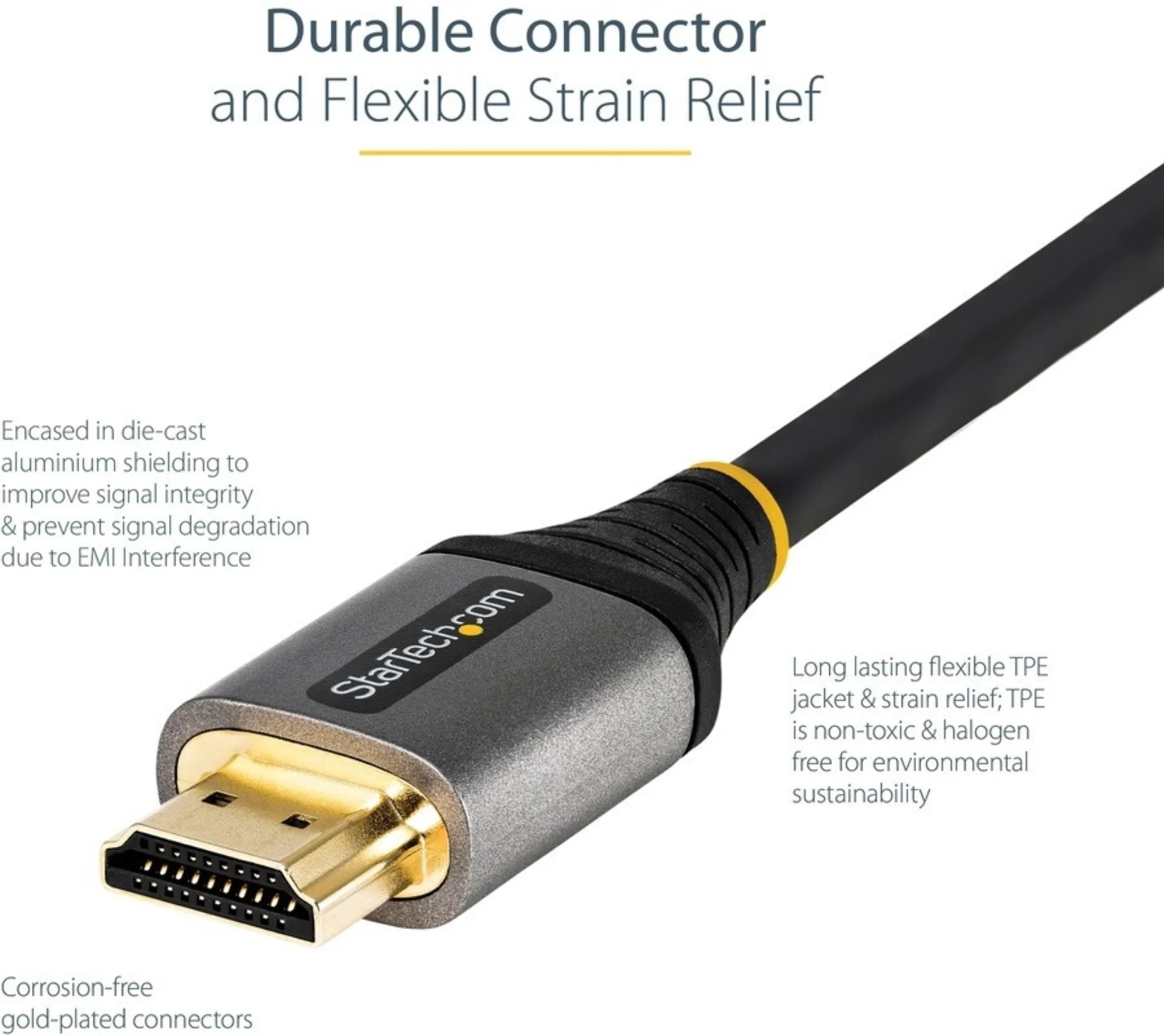 Imagen 4 de 6ft 2m Certified HDMI 2.1 Cable - 8K/4K