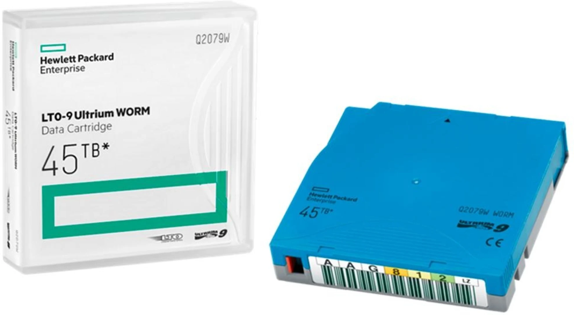 Imagen 0 de HPE LTO-9 Ultrium 45TB RW Data Cartridge