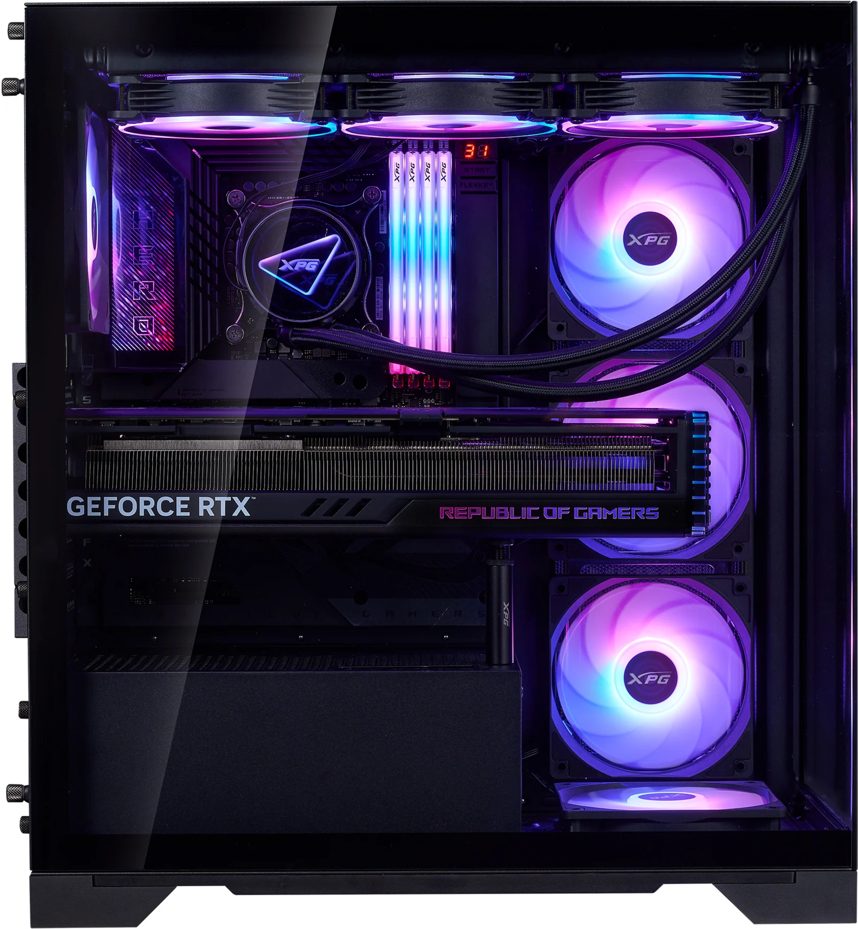 Imagen 5 de XPG Invader X Mini - Black (clone) (75261541)