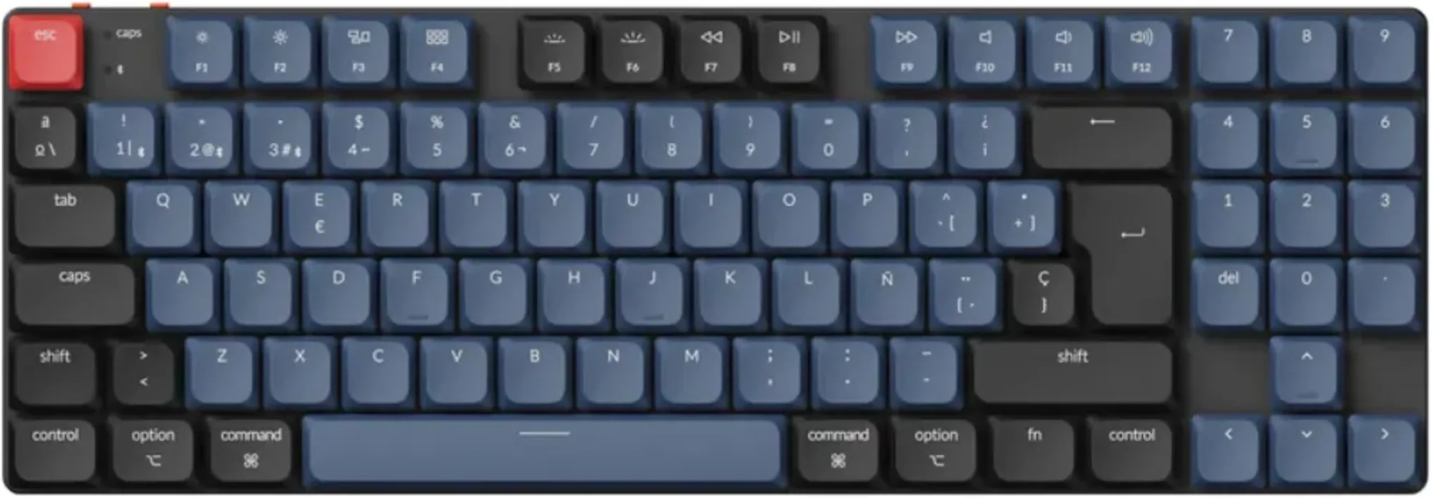 Imagen 0 de Keychron K13 Pro - Red Switch / Español (K13P-H1-ES)