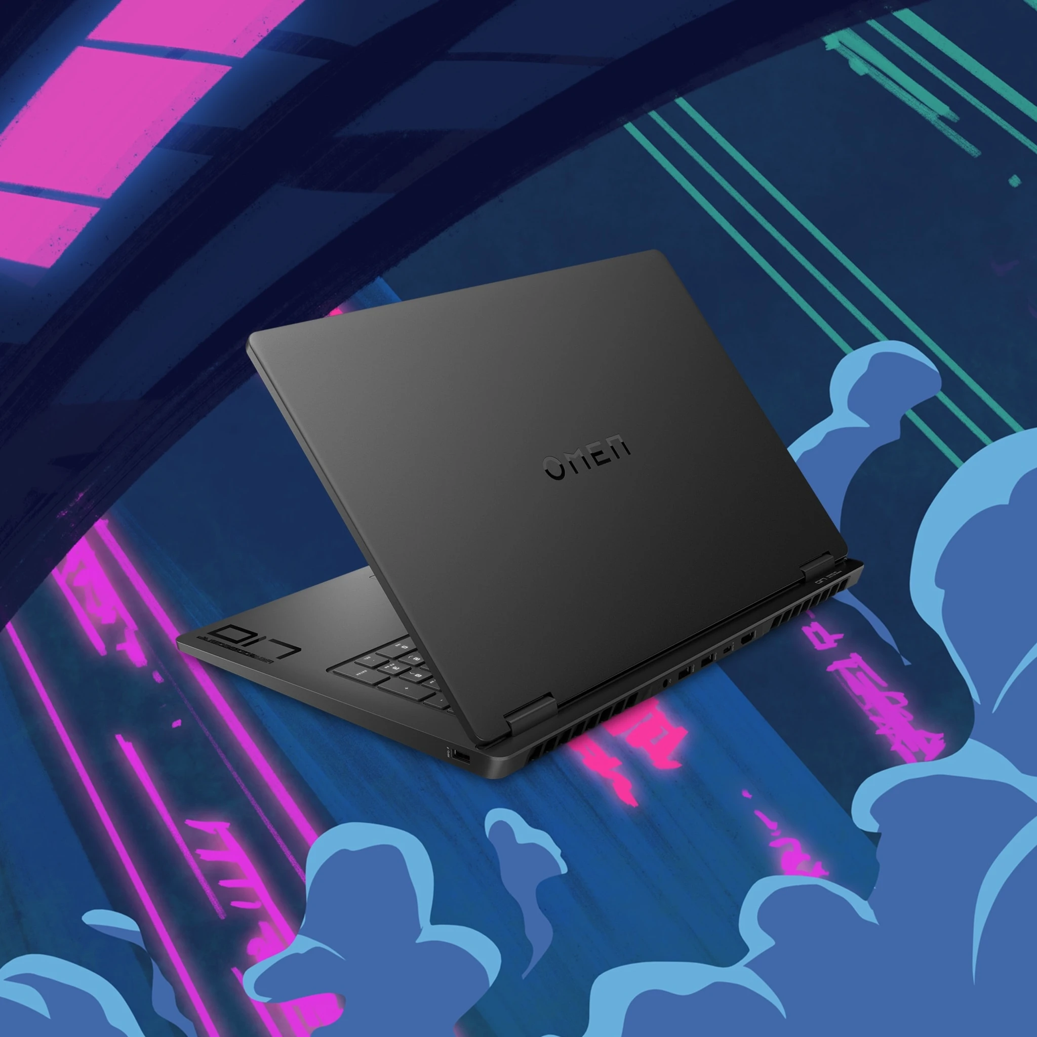 Imagen 3 de Notebook Gamer HP Omen Ryzen 9 8945HS RAM 32GB SSD 1TB 17.3" RTX 4060 8GB W11H