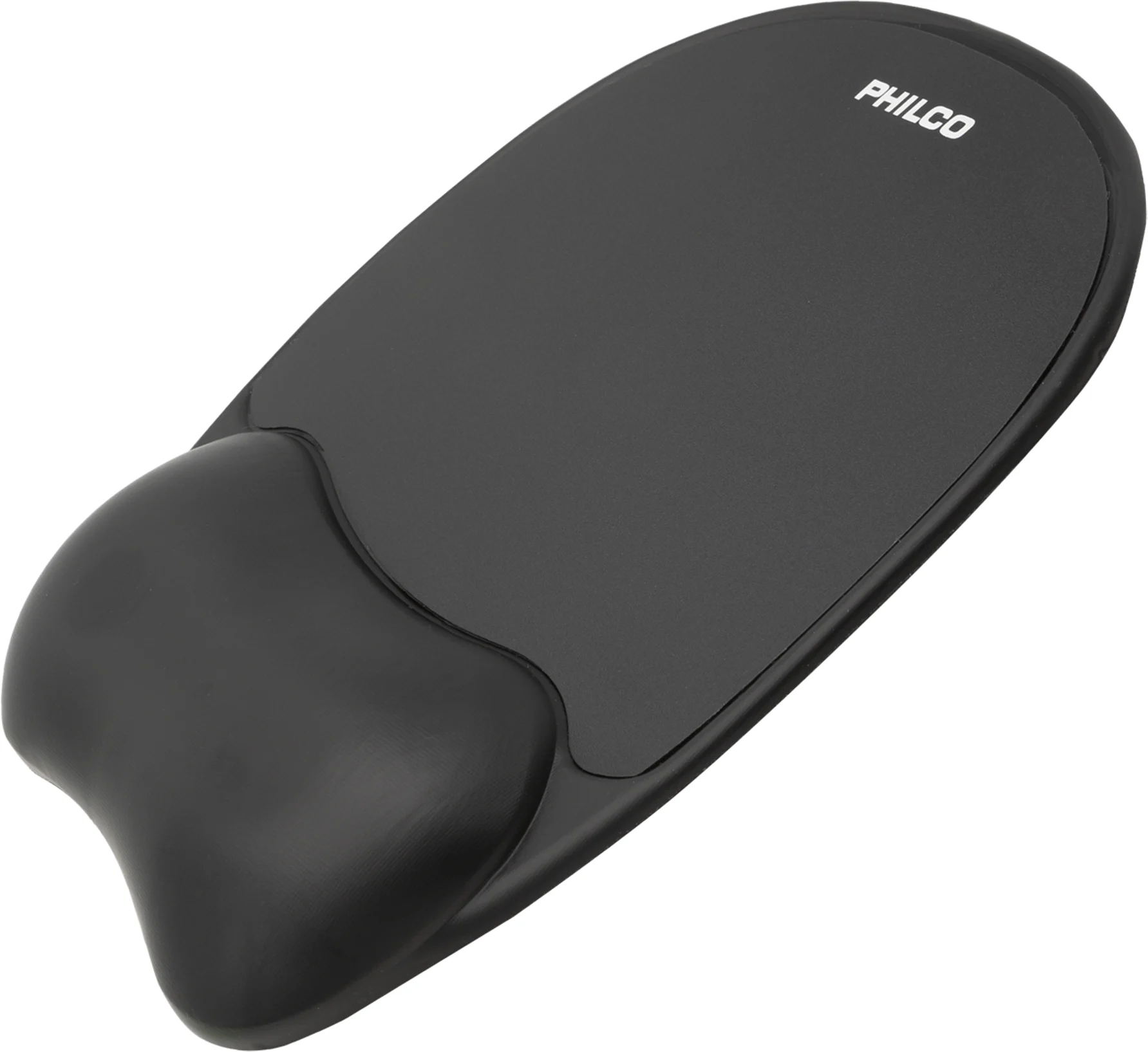 Imagen 0 de Mouse Pad con Apoya Gel Ergonómico Phico 00214 Base Antideslizante Negro