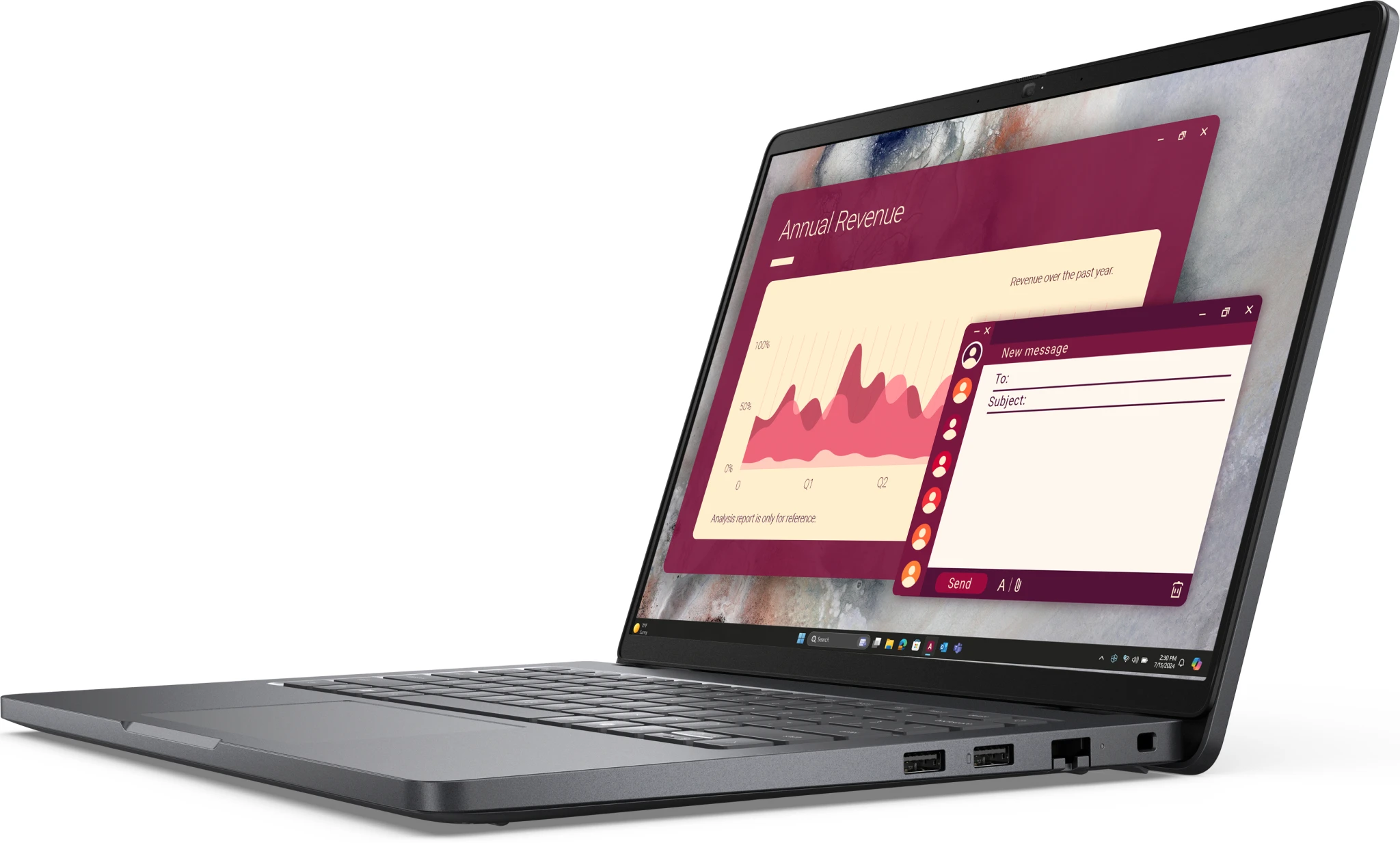 Imagen 2 de Notebook Dell Pro 14250 i5-120U RAM 8GB SSD 512GB 14" W11P