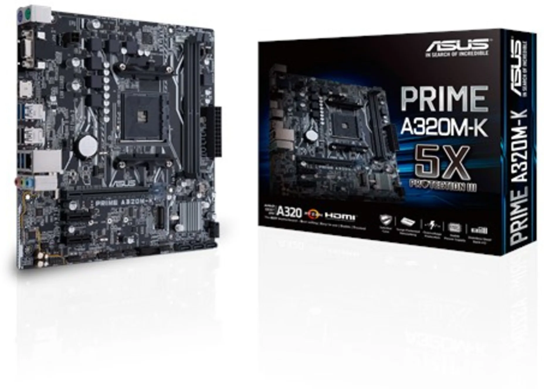 Imagen 0 de MOTHERBOARD PRIME A320M-K