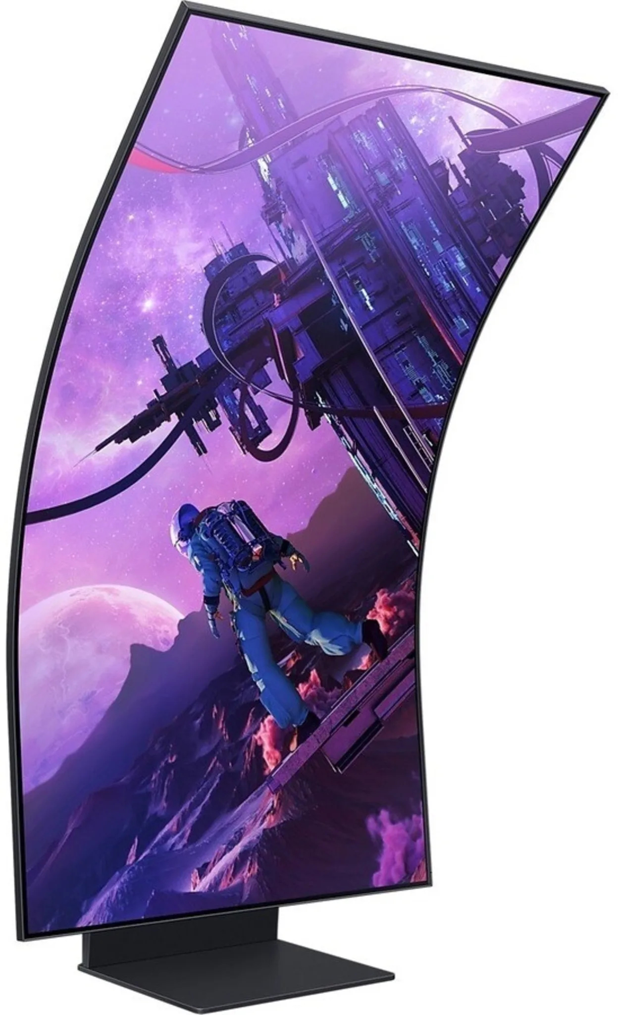 Imagen 28 de Monitor Gamer Curvo Samsung Odyssey ARK UHD 55" 3840x2160 VA 4*HDMI USB BT 165Hz