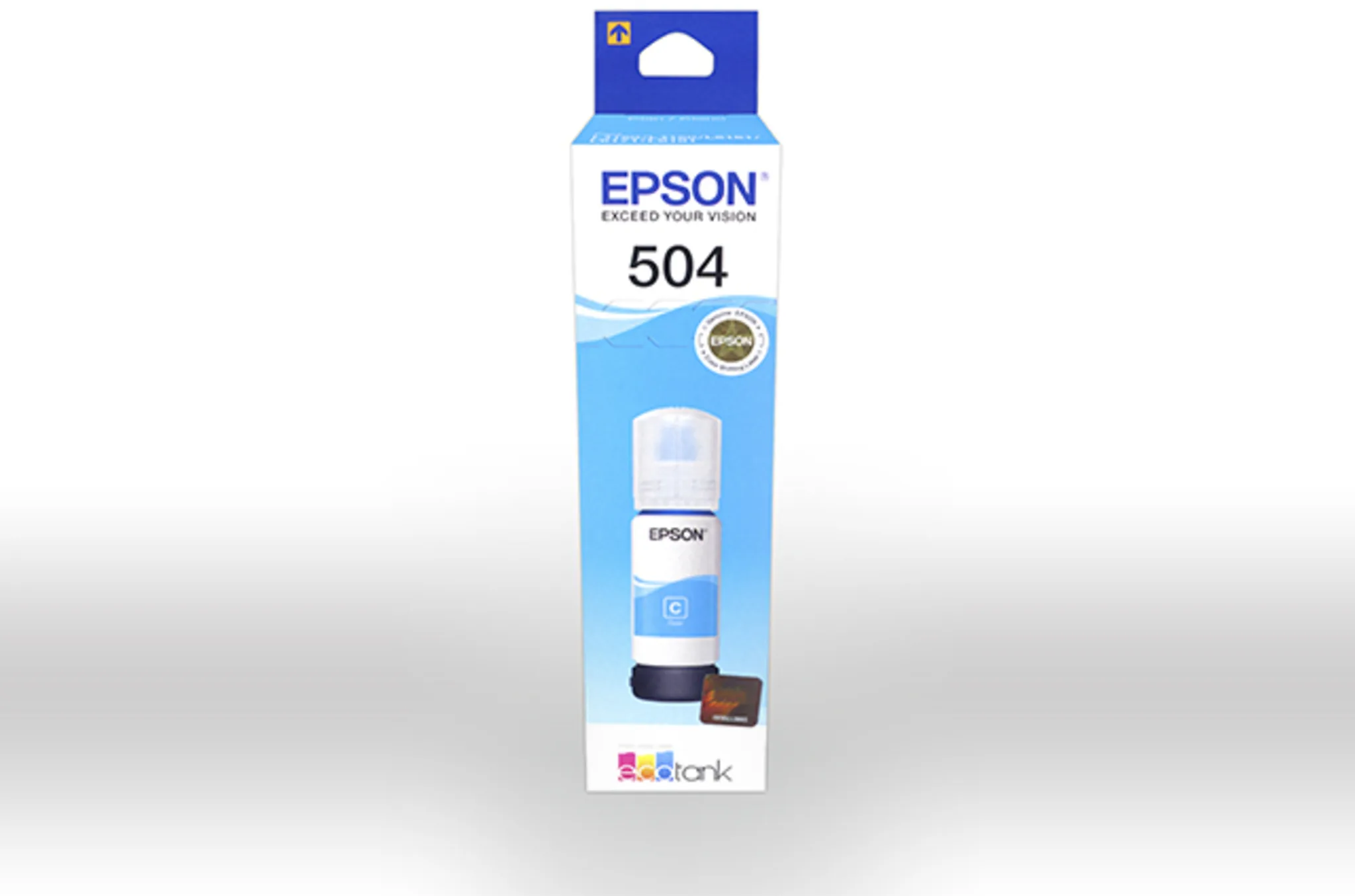 Imagen 0 de Botella de Tinta Epson T504 CYAN C13T03N22A L4150, L4160, L6161, L6171, L6191
