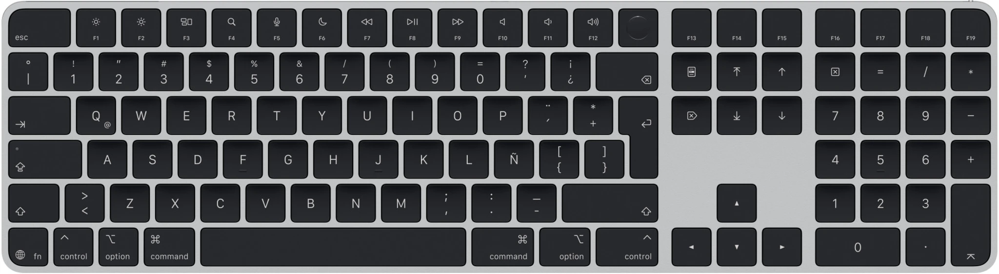 Imagen 0 de Magic Keyboard con Touch ID y teclado numérico para modelos de Mac con chip de A