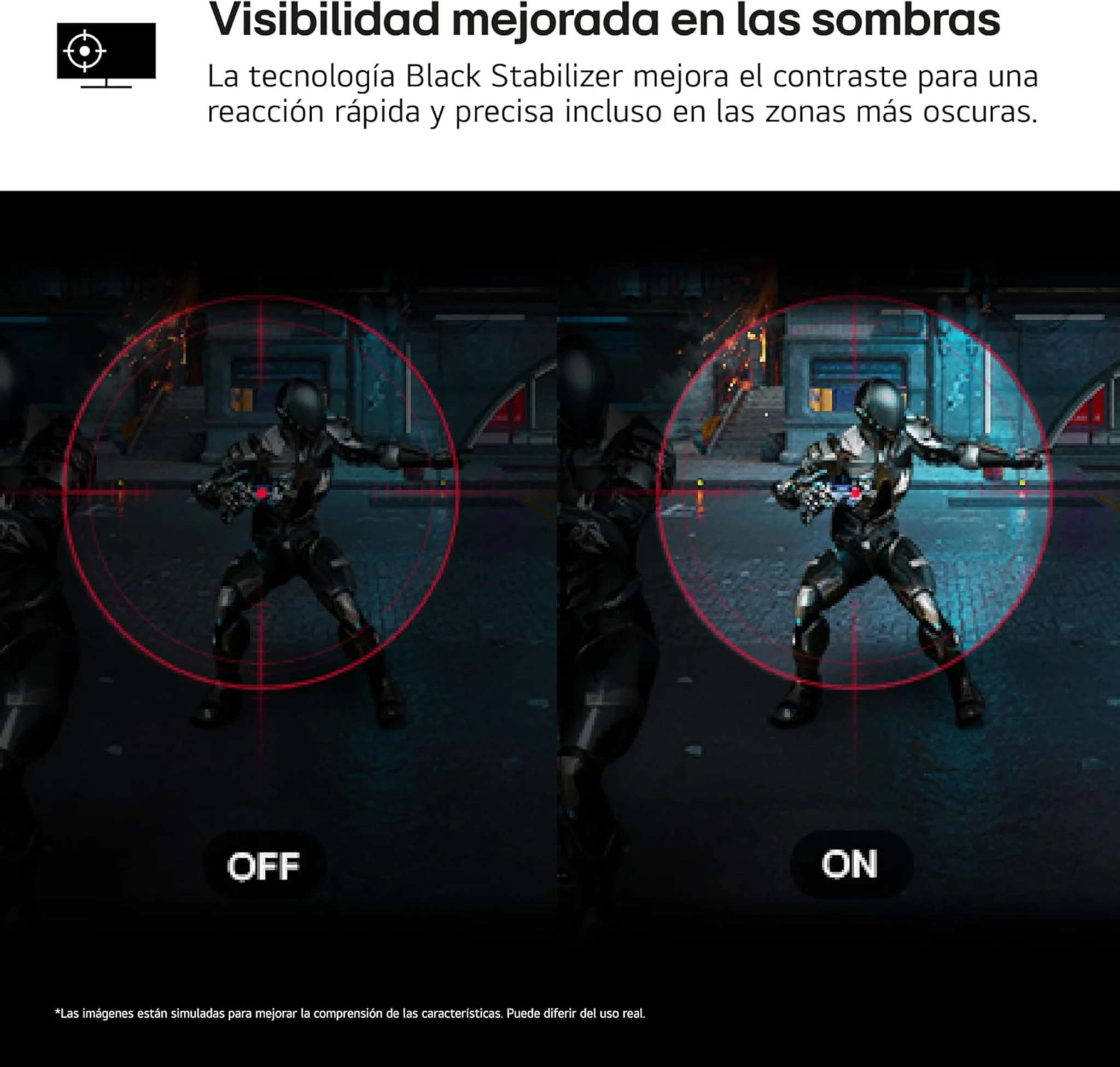 Imagen 6 de Monitor Gamer LG UltraGear 27G411A-B 27" FHD IPS 144Hz HDMI DP 5ms GTG FreeSync