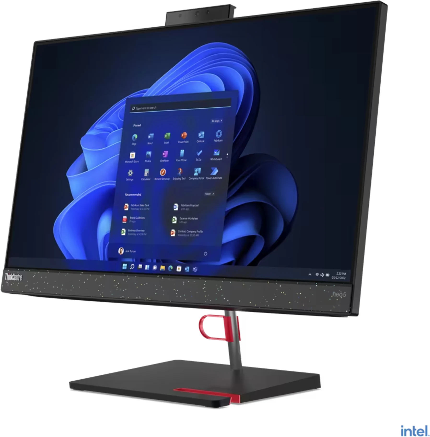 Imagen 1 de Computador Lenovo AIO ThinkCentre Neo50a 24Gen3 I5-12450H RAM16GB 512GB 23.8W11P (Reacondicionado)
