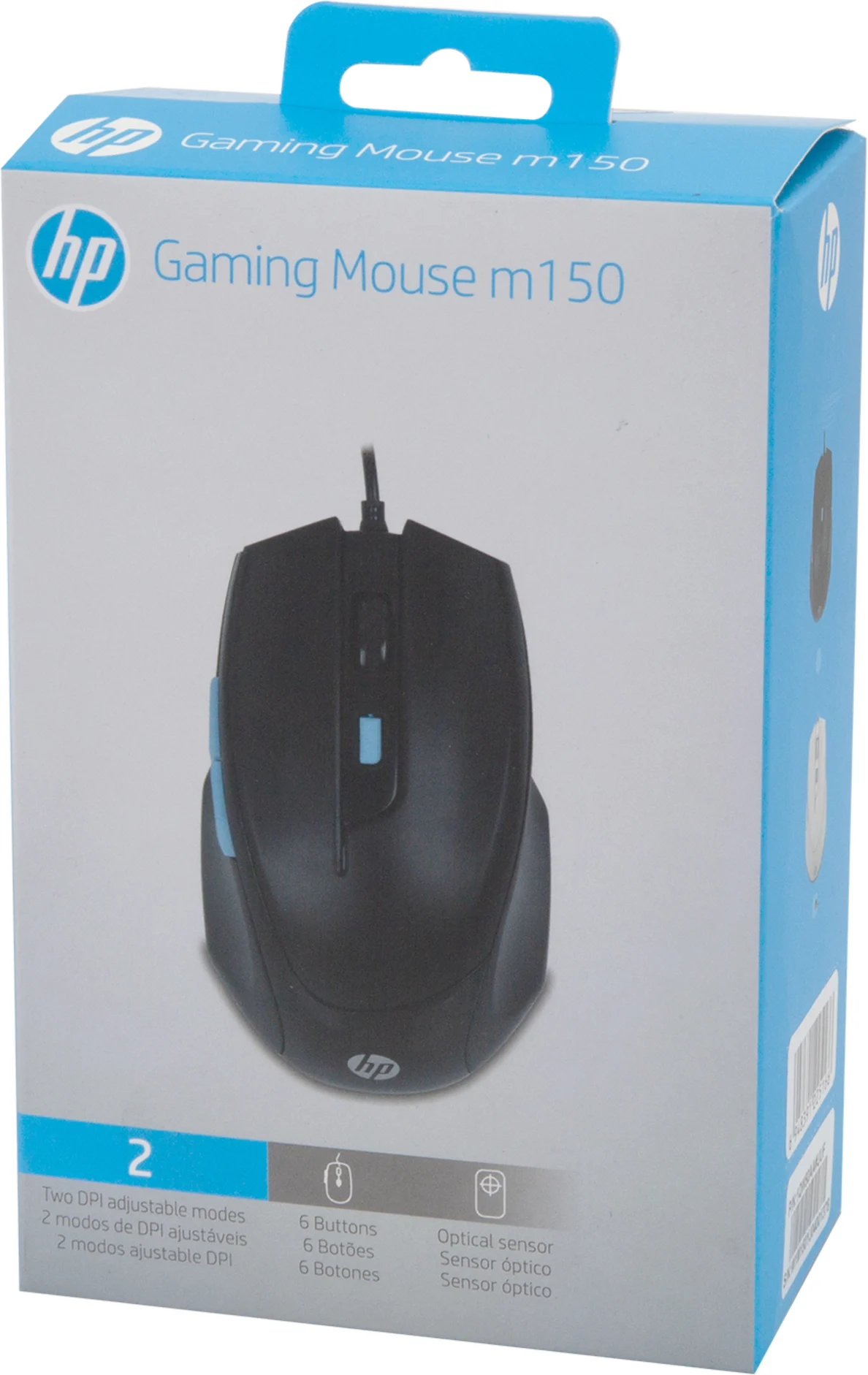 Imagen 0 de M150 MOUSE ALAMBRICO HP BLANCO