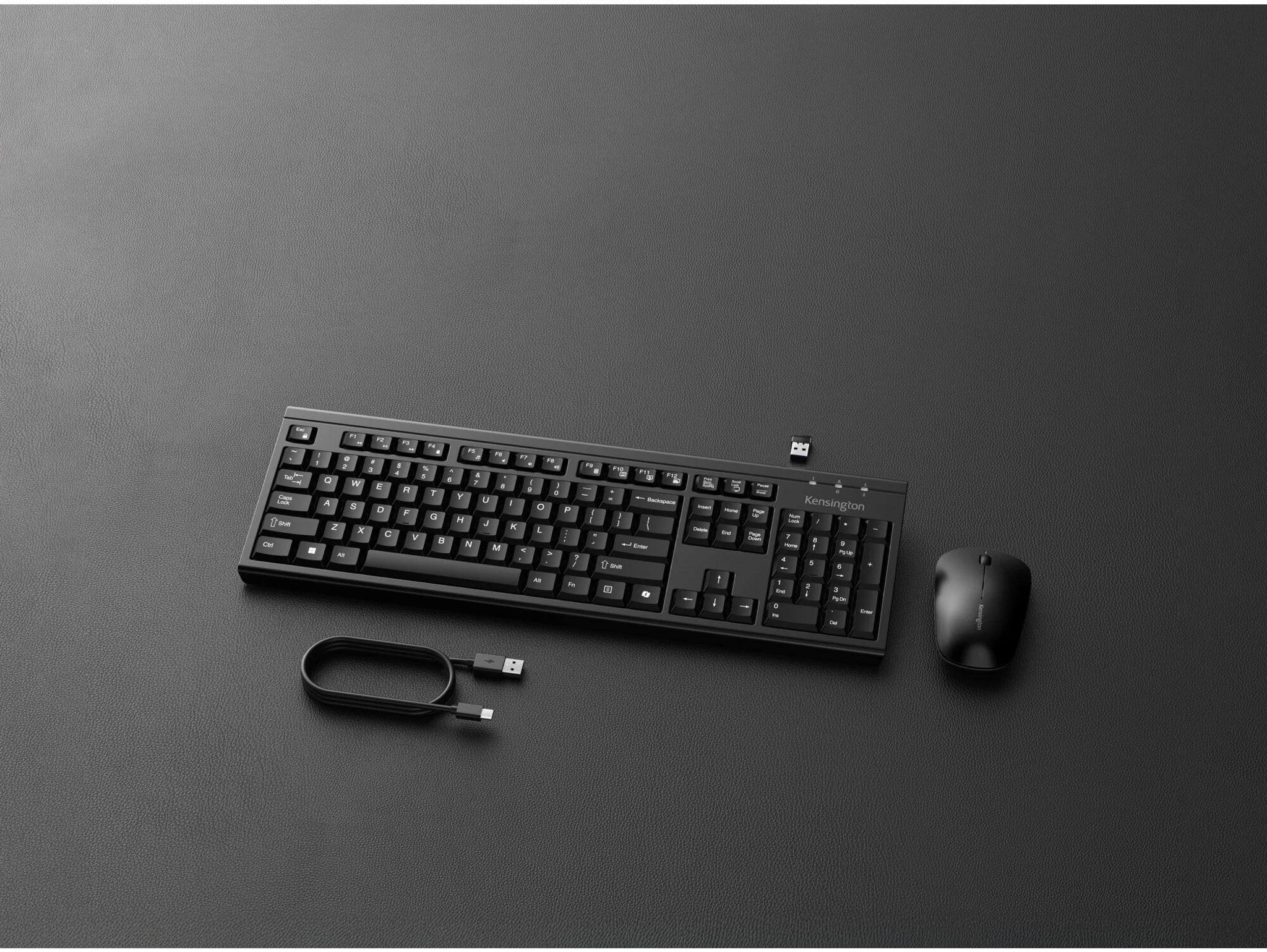 Imagen 7 de Kit Teclado Mouse Inalámbrico Kensington K75560ES Recargable Español RF Bt Negro