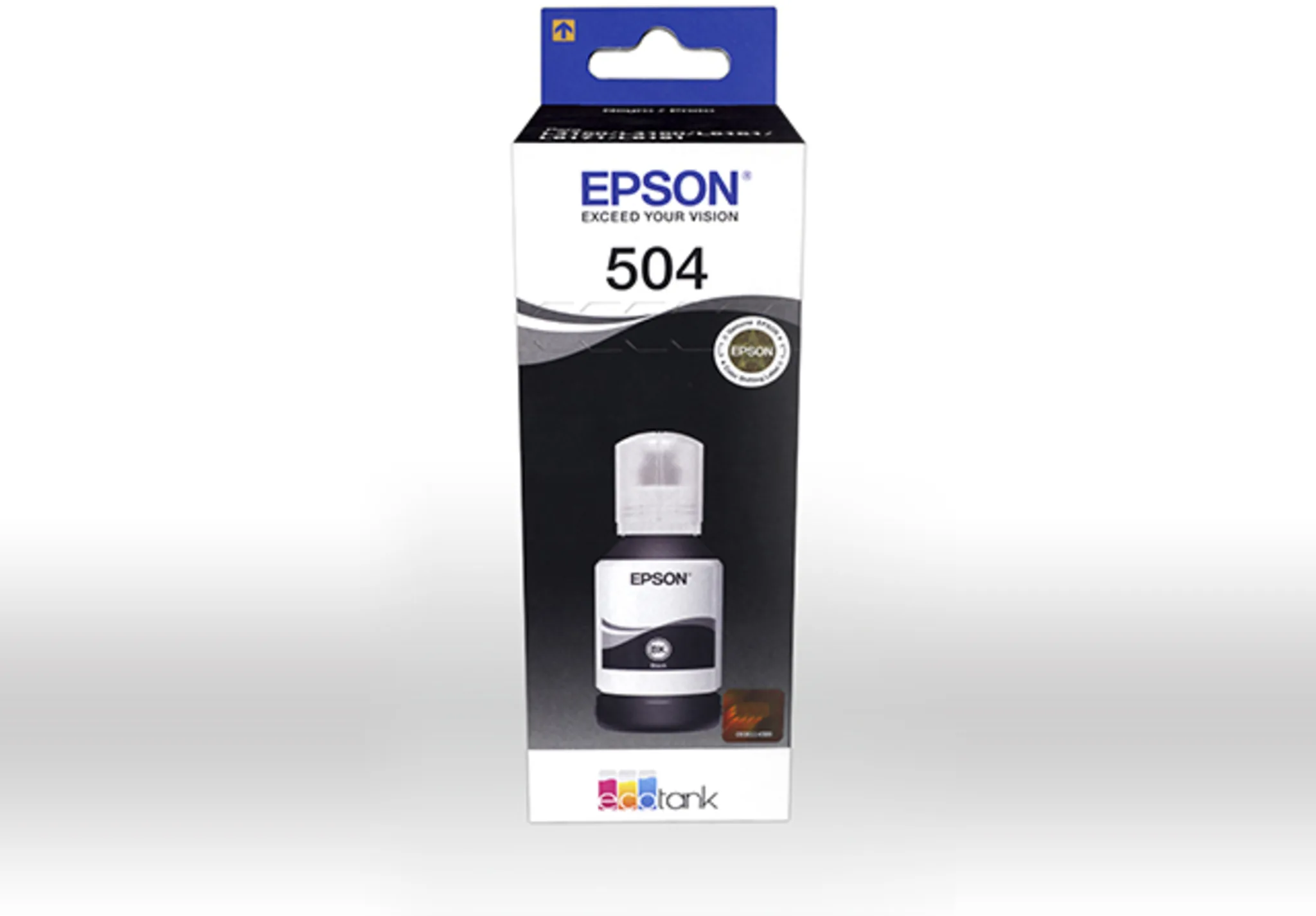 Imagen 0 de Botella de Tinta Epson T504 Negro C13T03N12A L4150 L4160 L6161 L6171 L6191