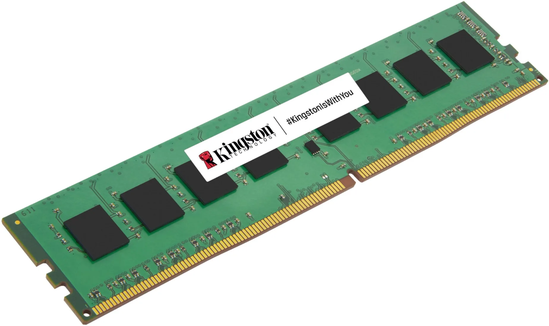 Imagen 2 de Memoria RAM 8GB DDR4 3200MHz DIMM CL22 Non-ECC 1.2V 288p - Kingston