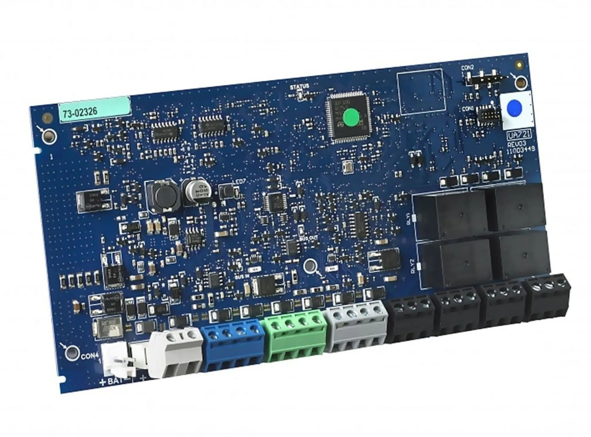 Imagen 0 de HSM3204CXI. Modulo de Bus con 4 salidas de rele programables y fuente de aliment