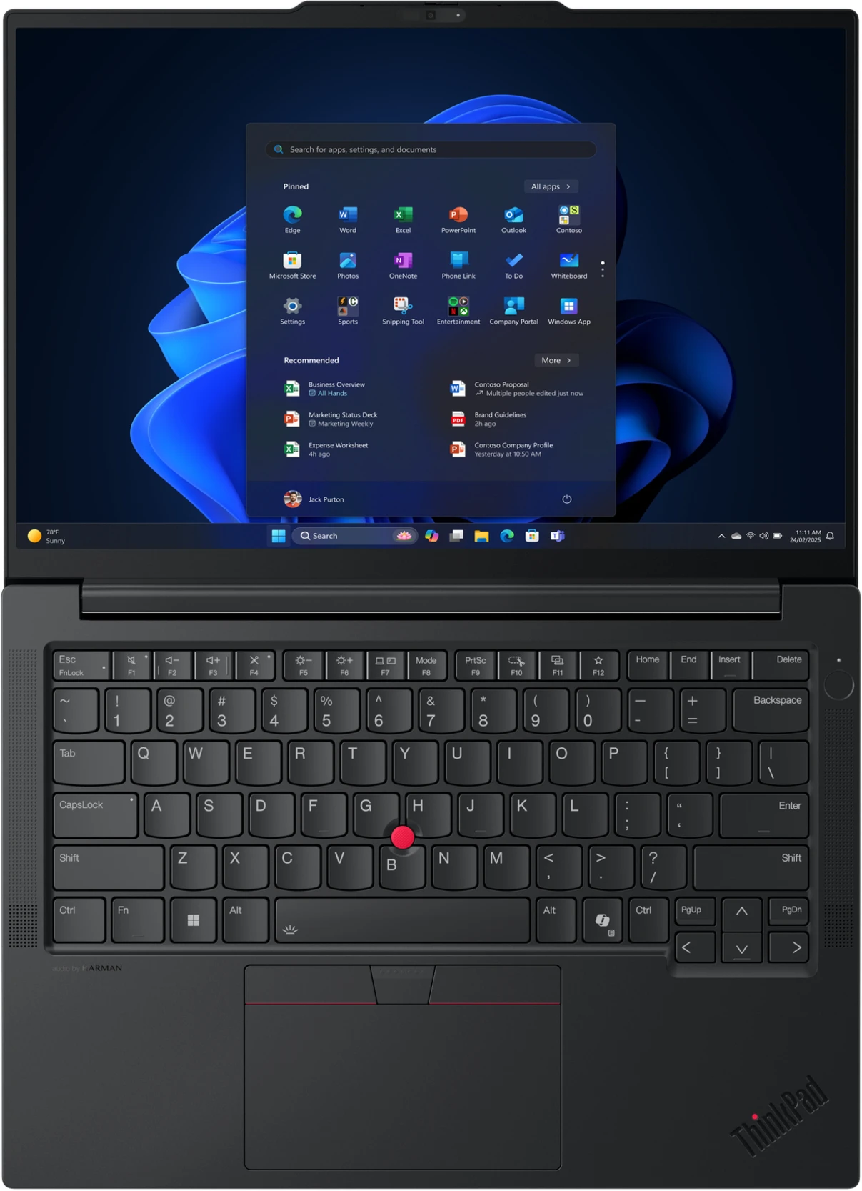 Imagen 5 de Notebook Lenovo ThinkPad E14 Gen7 Intel Core 5 220U 16GB 512GB 14" W11P