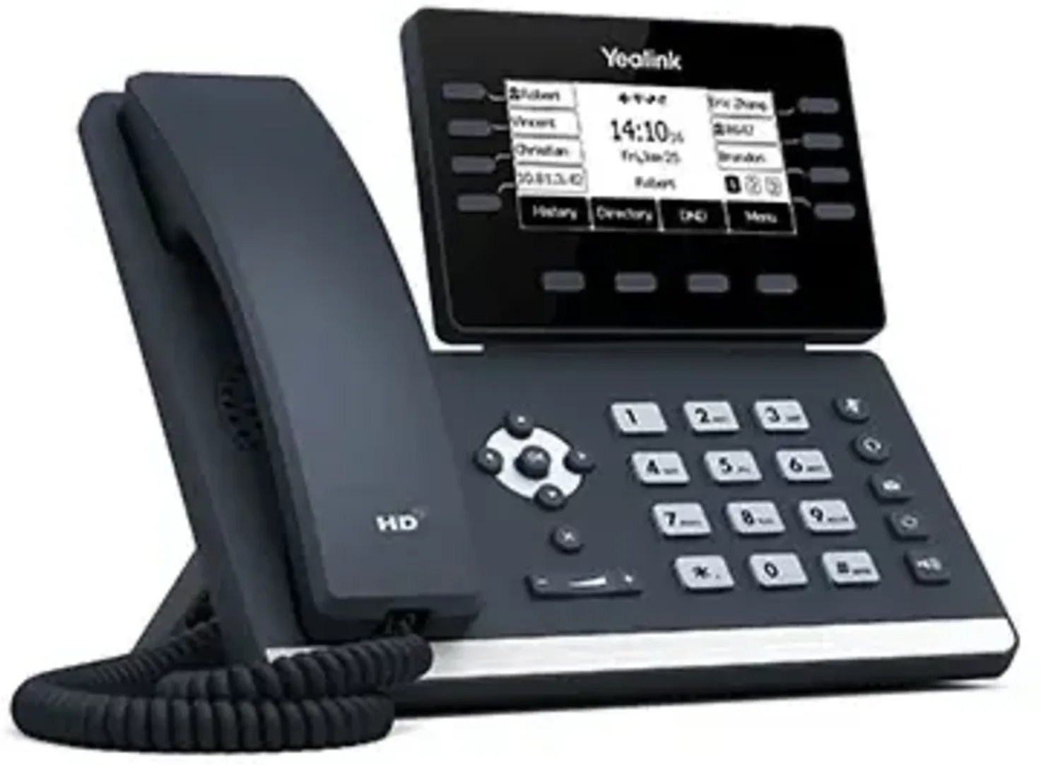 Imagen 0 de Teléfono IP Yealink SIP Gigabit POE WIFI Bluetooth incorporado 12 cuentas Voip