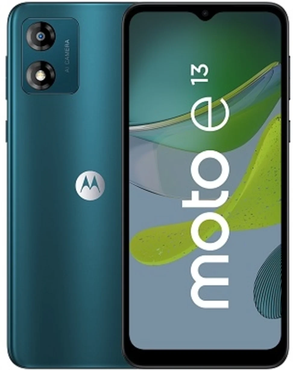 Imagen 0 de Smartphone Motorola Moto E13, UNISOC T606 2GB/64GB 6.5"WiFi Android Verde aurora