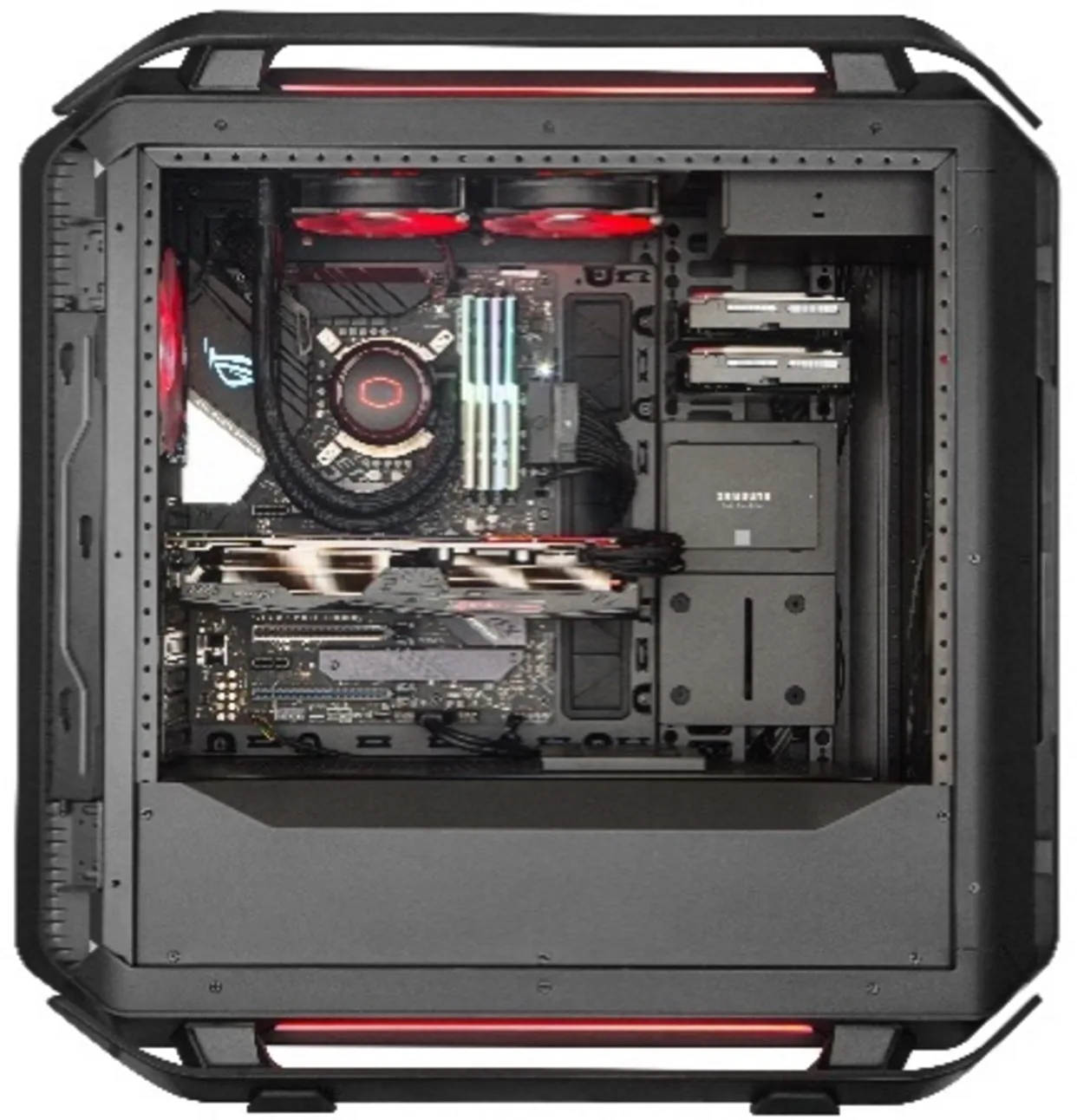 Imagen 3 de Cooler Master COSMOS GABINETE C700P NEGRO EDITION EATX VIDRIO TEMPLADO