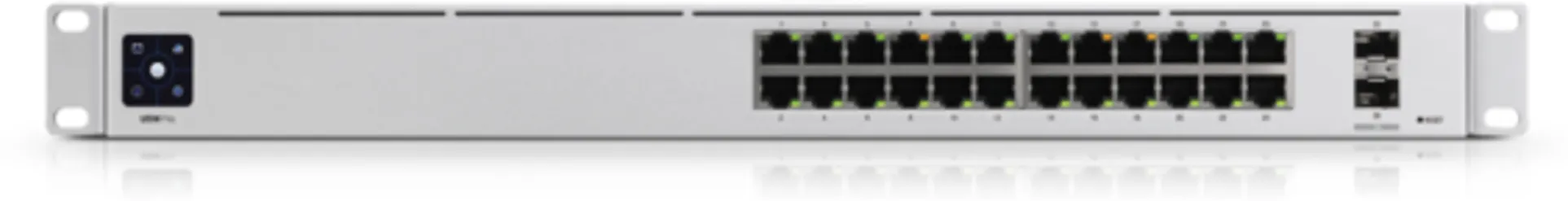 Imagen 1 de Switch Ubiquiti 24-Puertos Gbe 2*SFP+-10Gbe L2/L3 Requiere Cable Server 3200