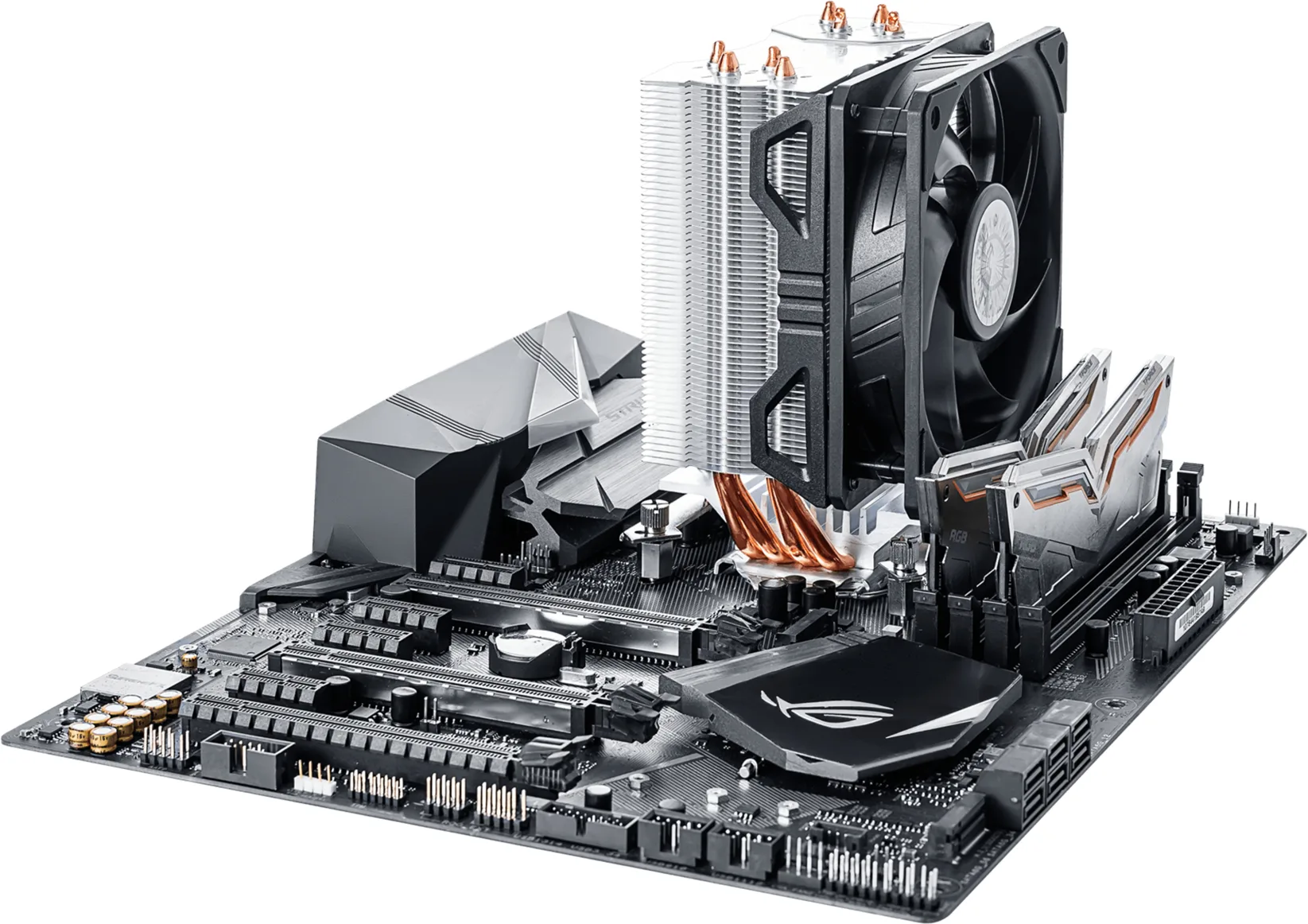 Imagen 9 de Disipador CPU Cooler Master Hyper 212 EVO V2, Intel/AMD 1700/1200/115x AM5 AM4