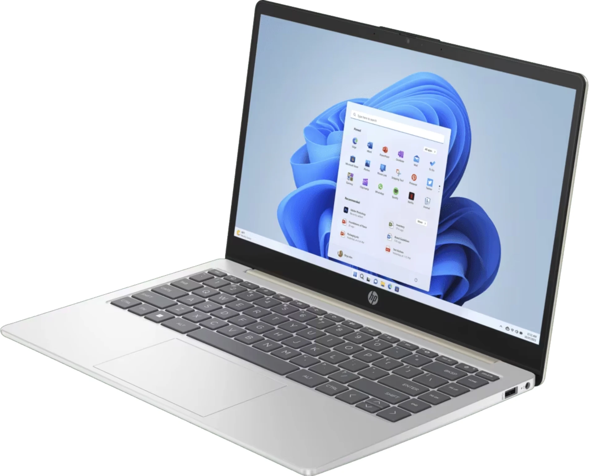 Imagen 2 de Notebook HP 14-em0015la AMD R7 7730U 8GB  512GB 14" W11H +Mochila HP Travel